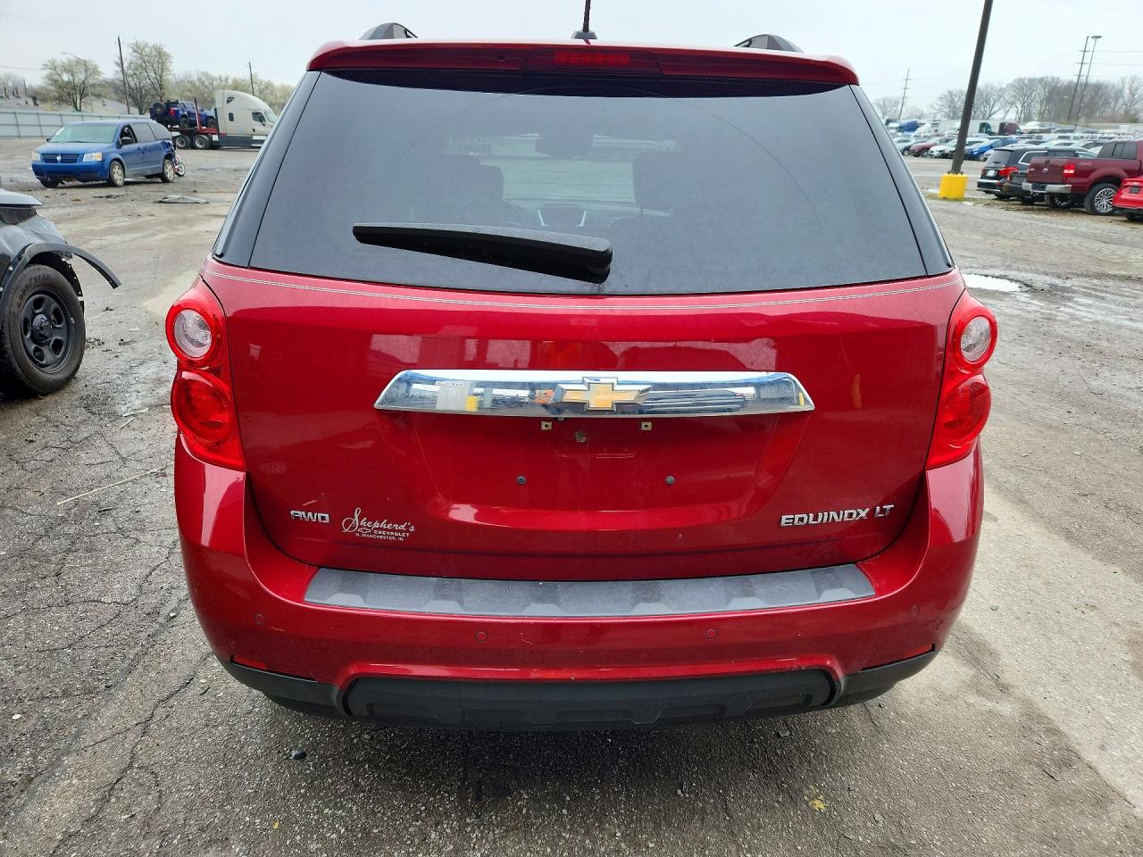 2015 Chevrolet Equinox Lt Красный vin: 2GNFLGEK2F6267295
