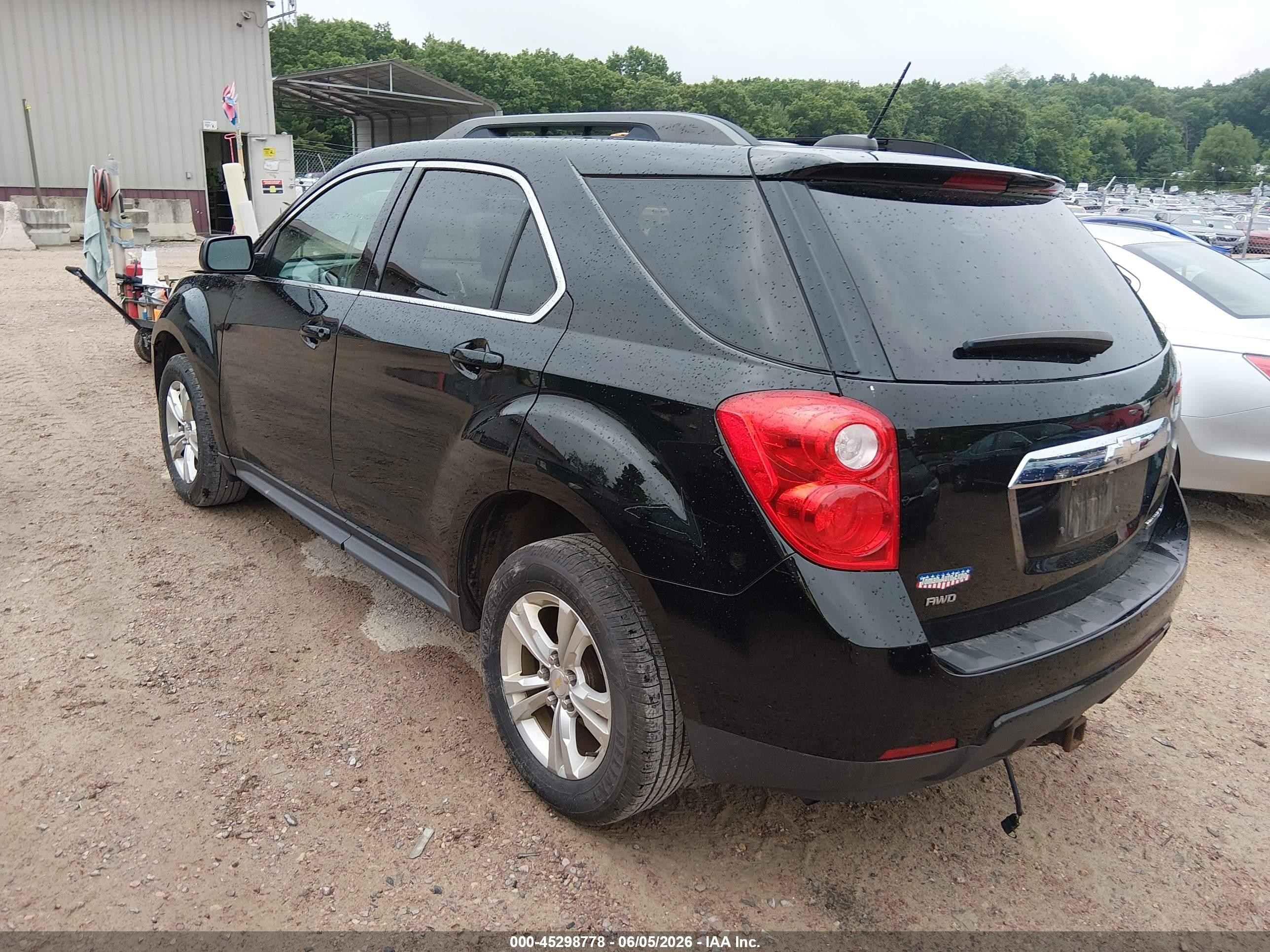 2015 Chevrolet Equinox 2lt Black vin: 2GNFLGEK2F6377165