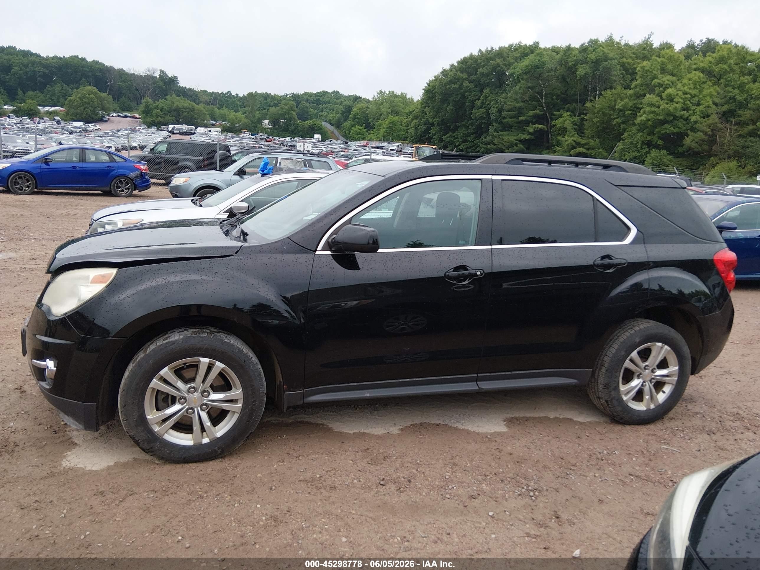2015 Chevrolet Equinox 2lt Black vin: 2GNFLGEK2F6377165