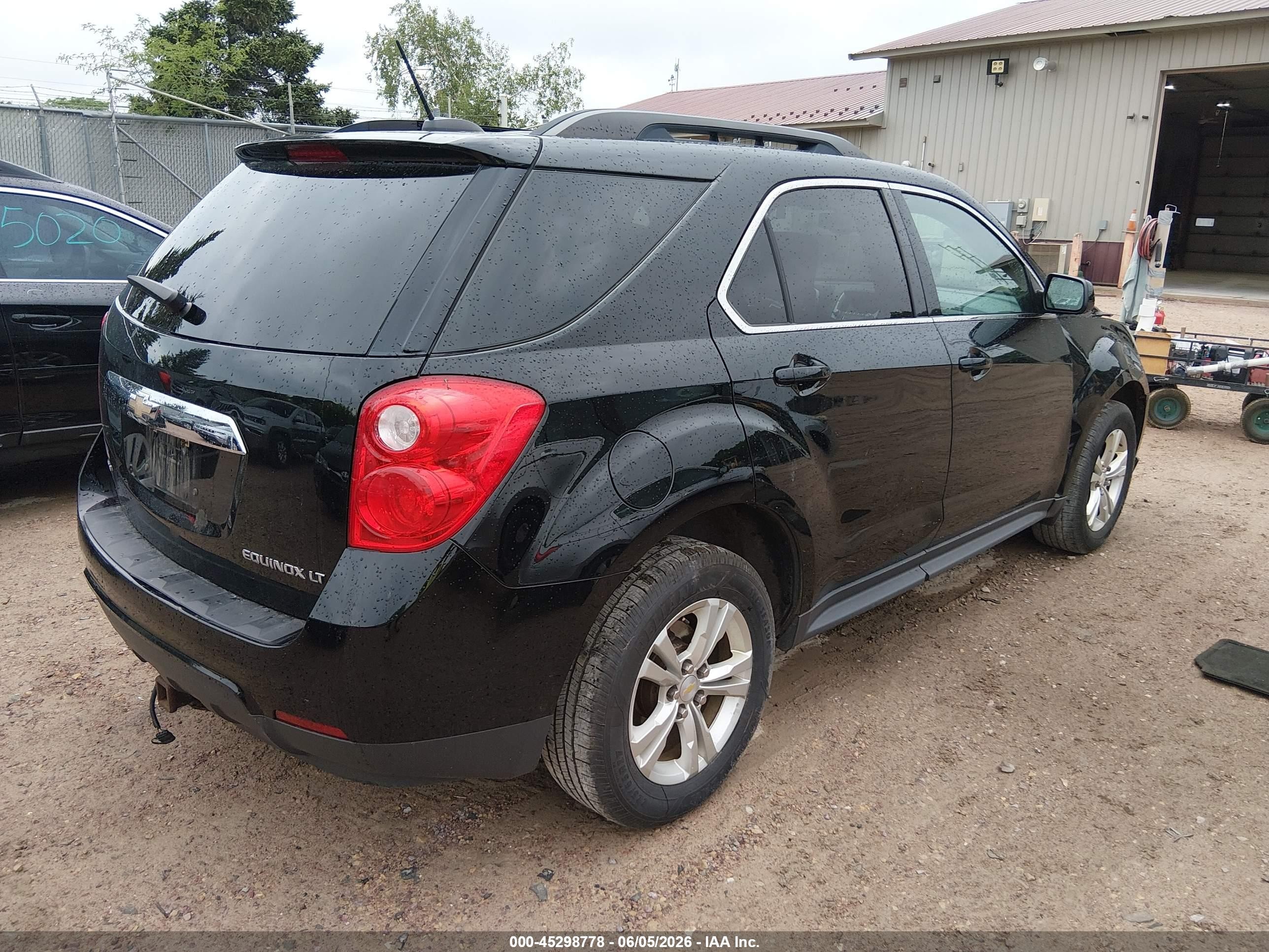 2015 Chevrolet Equinox 2lt Black vin: 2GNFLGEK2F6377165