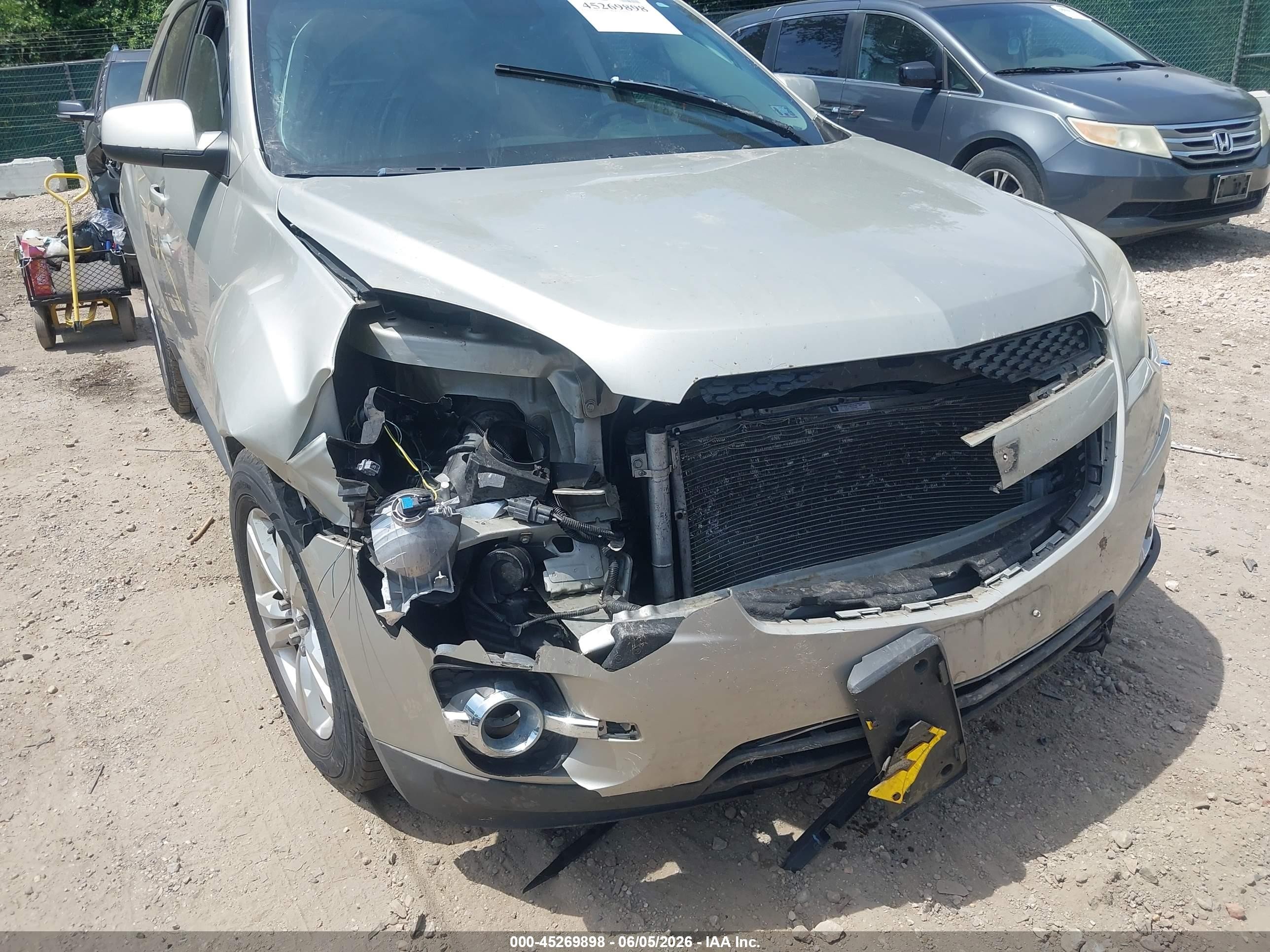 2015 Chevrolet Equinox 2lt Silver vin: 2GNFLGEK2F6396802