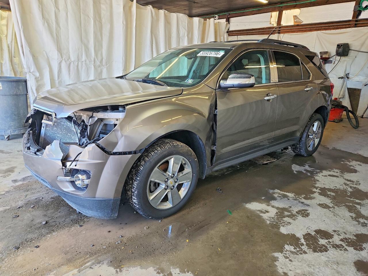 2012 Chevrolet Equinox Ltz Gray vin: 2GNFLGEK3C6327760