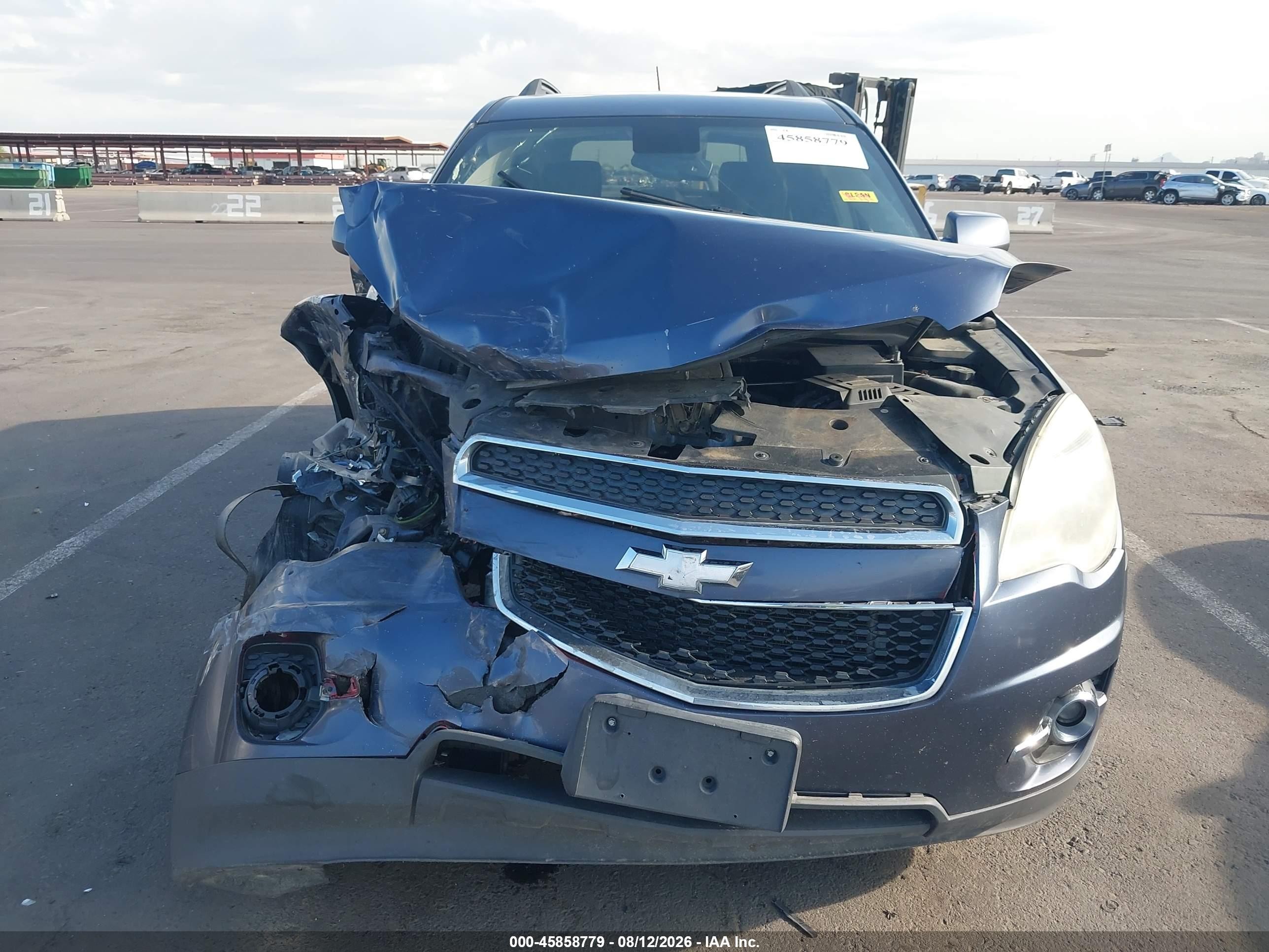 2014 Chevrolet Equinox Lt Blue vin: 2GNFLGEK3E6283553