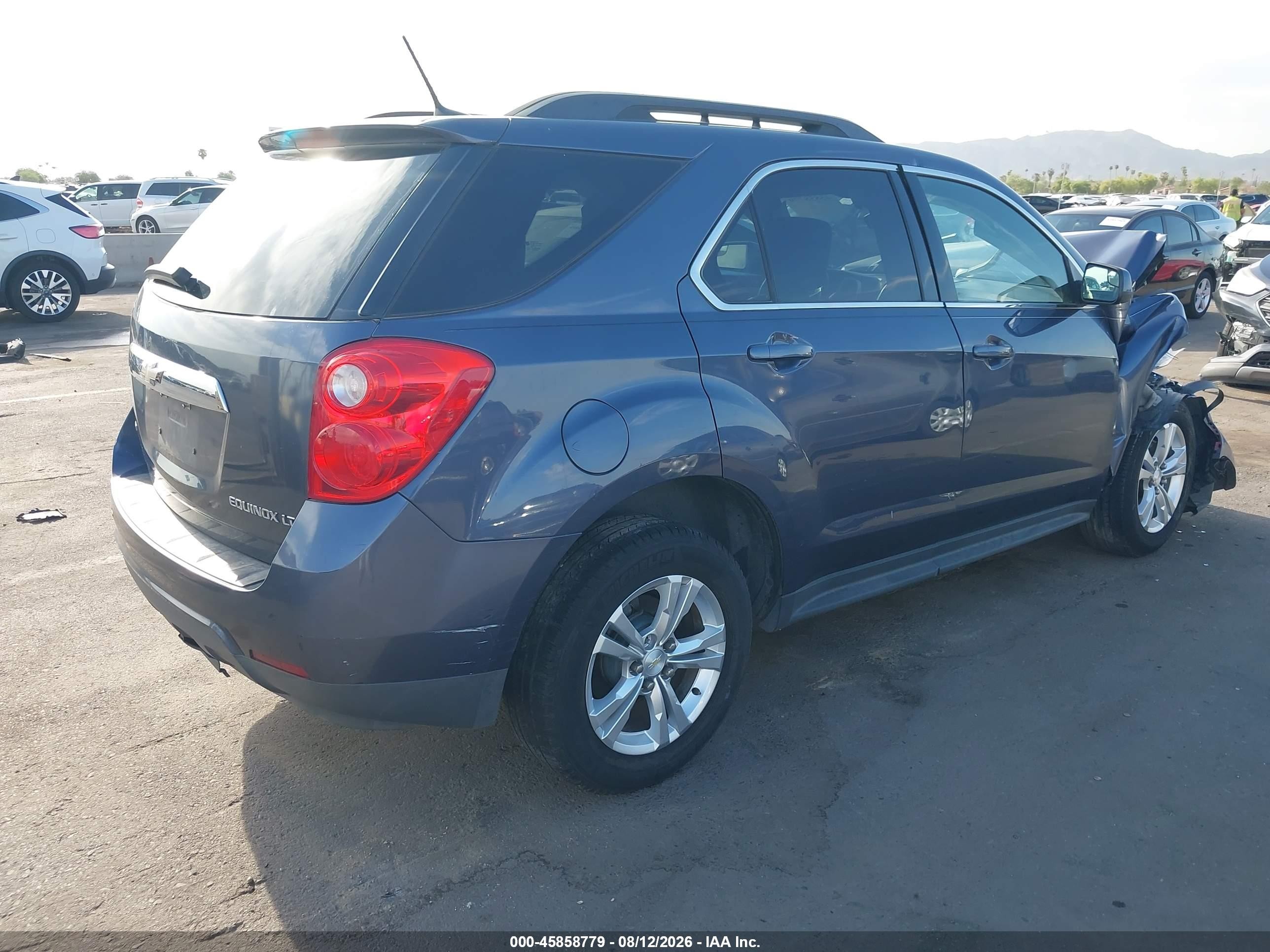 2014 Chevrolet Equinox Lt Blue vin: 2GNFLGEK3E6283553