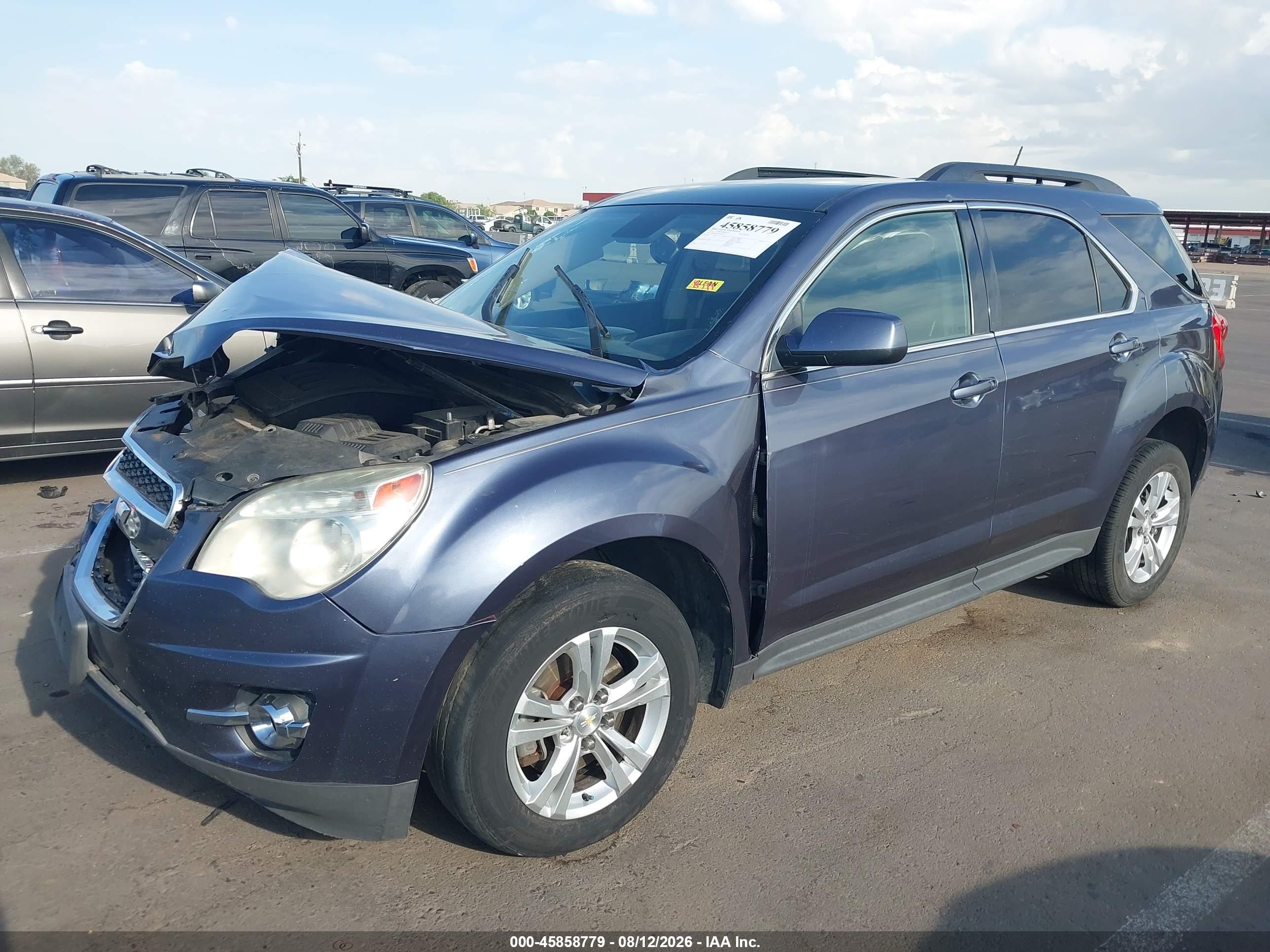 2014 Chevrolet Equinox Lt Blue vin: 2GNFLGEK3E6283553