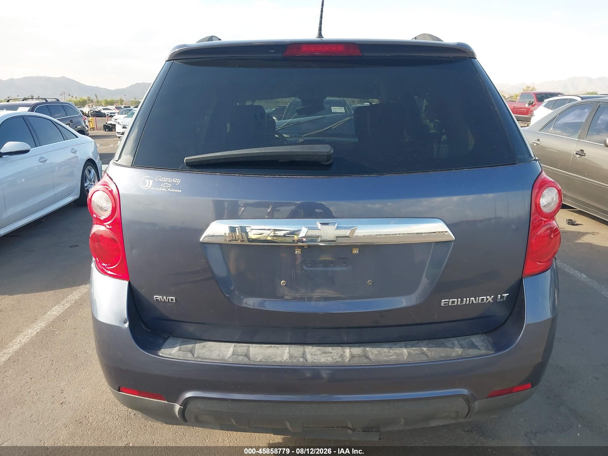 2014 Chevrolet Equinox Lt Blue vin: 2GNFLGEK3E6283553