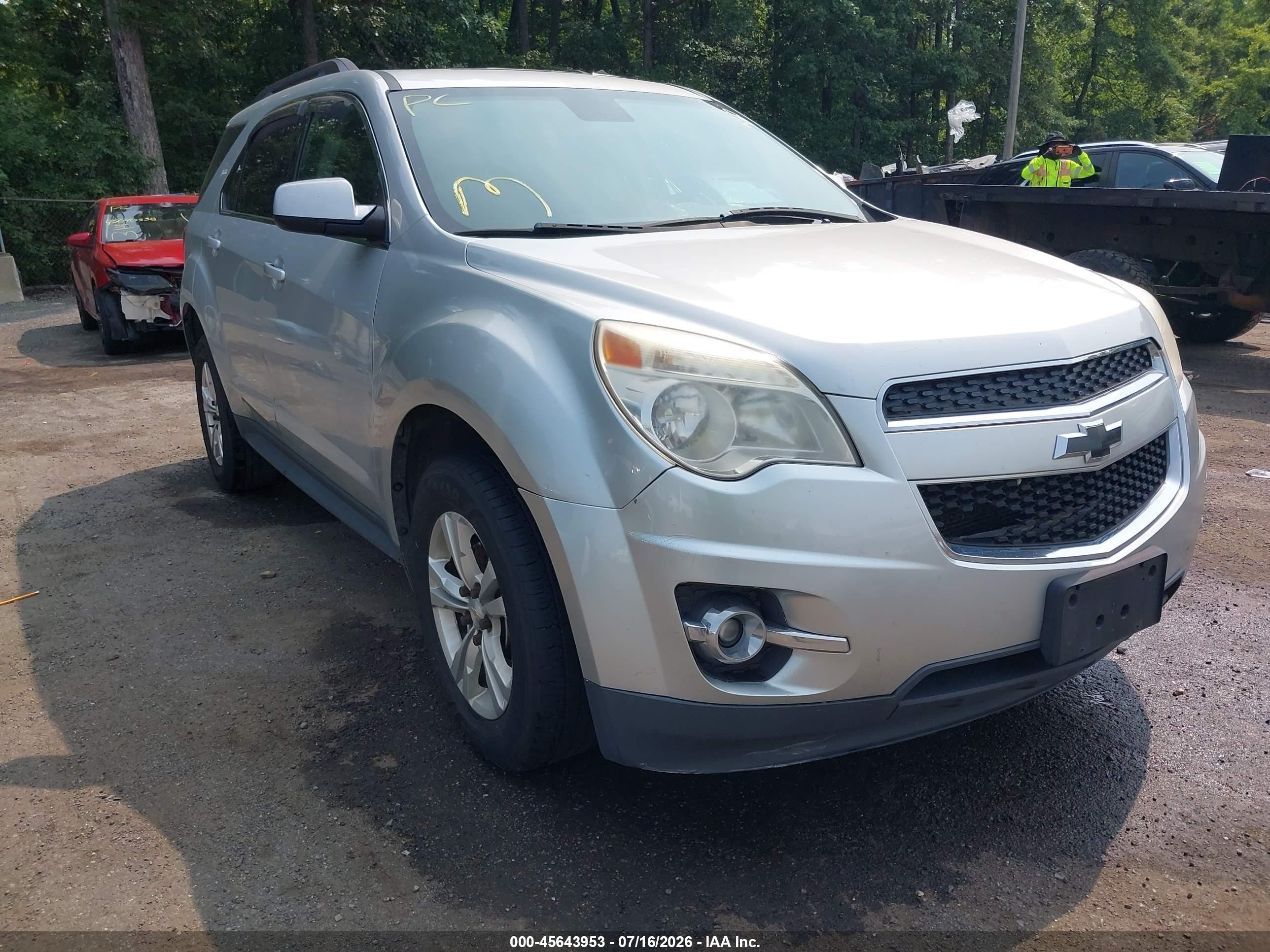 2015 Chevrolet Equinox 2lt Silver vin: 2GNFLGEK3F6326502