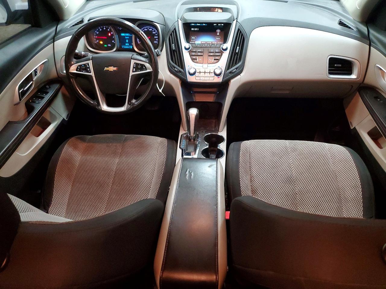 2015 Chevrolet Equinox Lt White vin: 2GNFLGEK3F6383489
