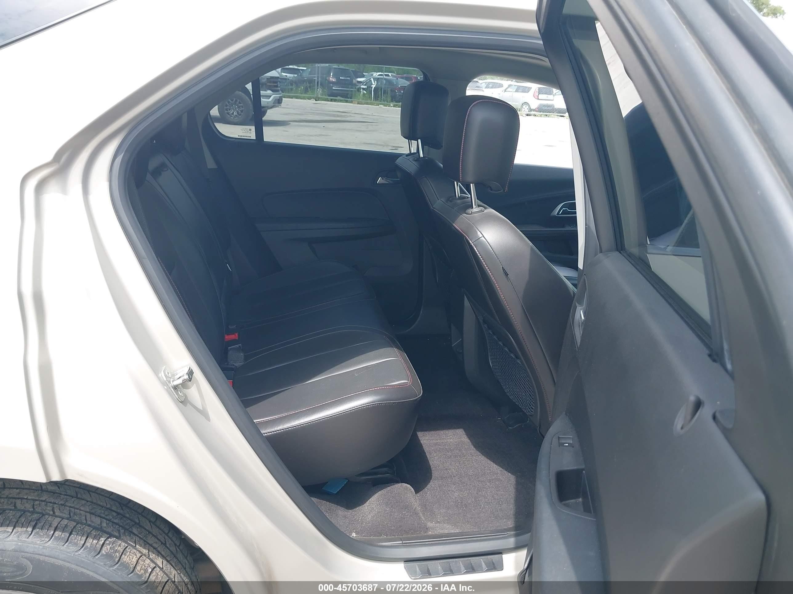 2012 Chevrolet Equinox Ltz Beige vin: 2GNFLGEK4C6188920