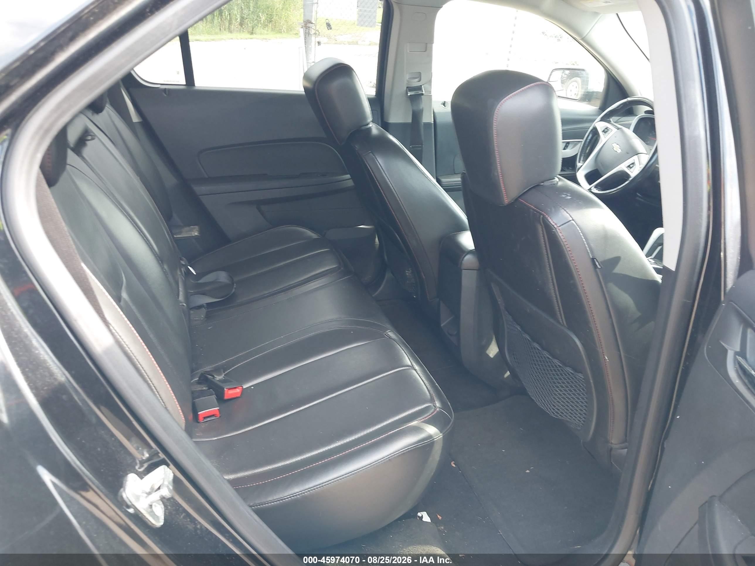 2013 Chevrolet Equinox Ltz Black vin: 2GNFLGEK4D6192645