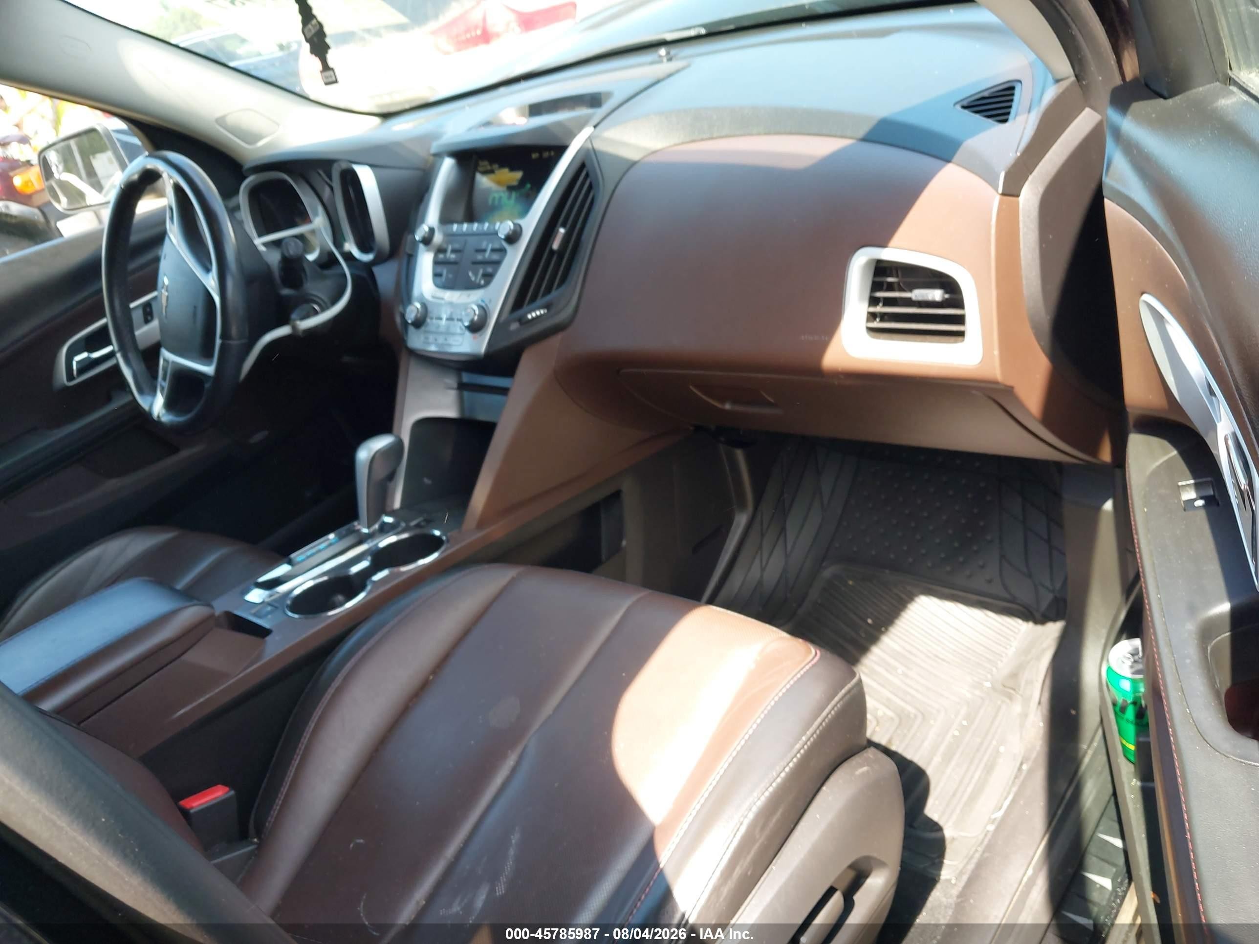 2013 Chevrolet Equinox Ltz Черный vin: 2GNFLGEK4D6293152