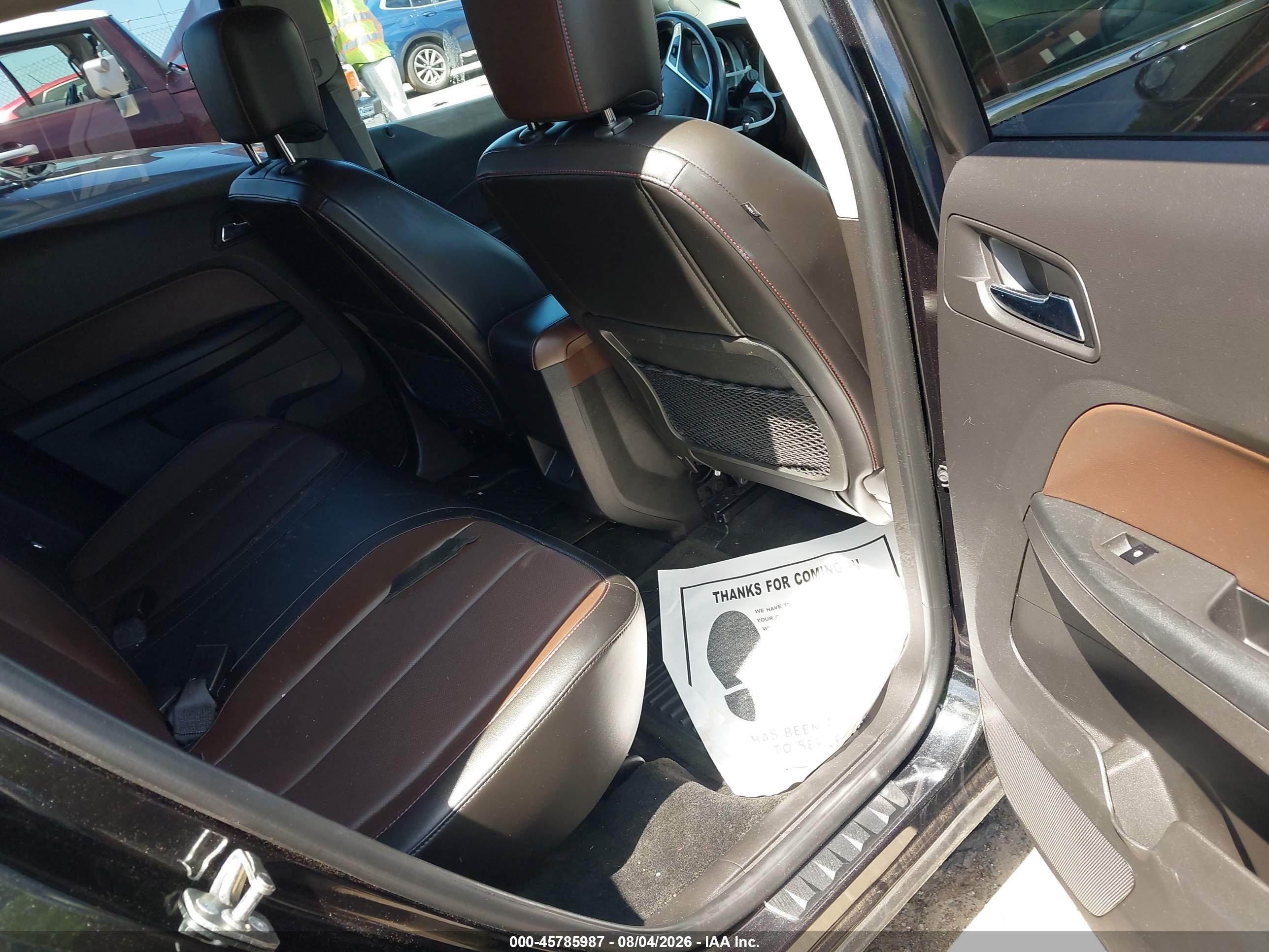 2013 Chevrolet Equinox Ltz Черный vin: 2GNFLGEK4D6293152