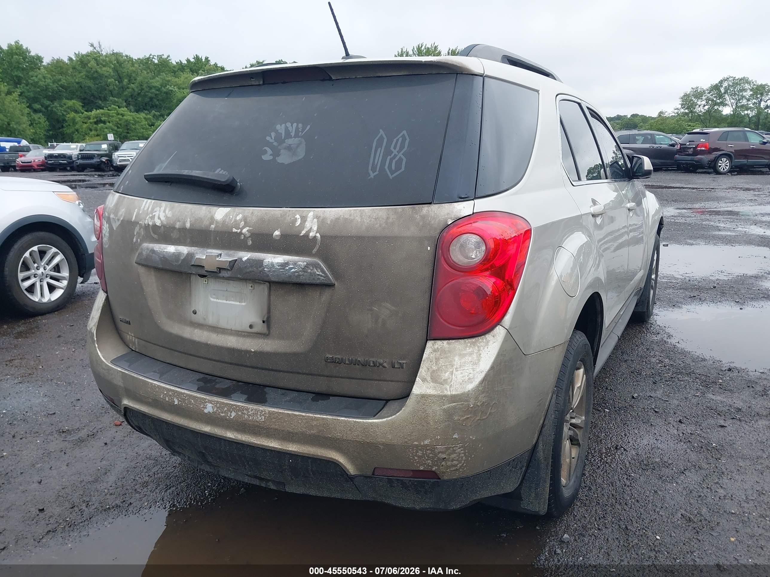 2015 Chevrolet Equinox Lt Gold vin: 2GNFLGEK4F6358150