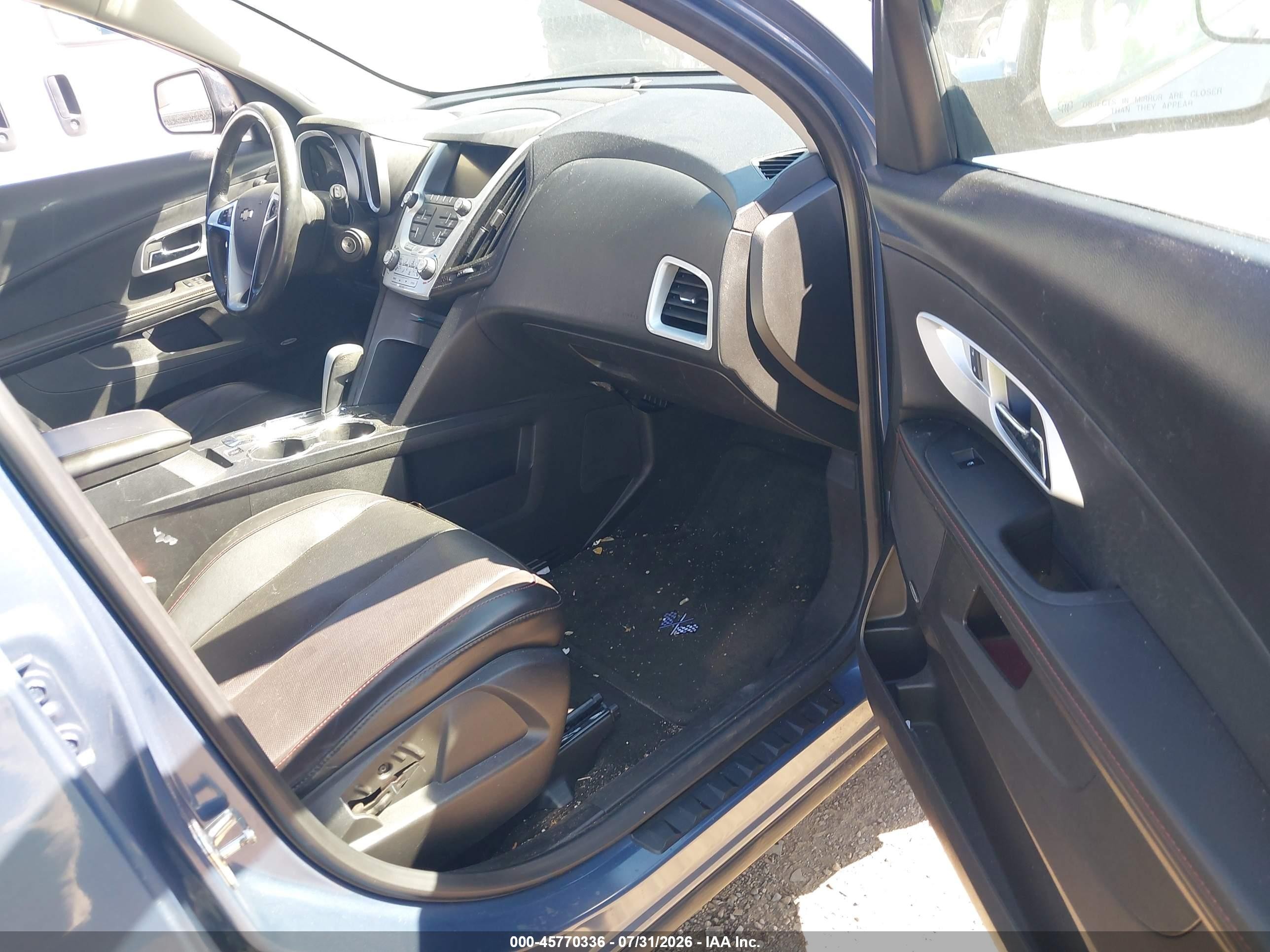 2012 Chevrolet Equinox Ltz Синий vin: 2GNFLGEK5C6278514