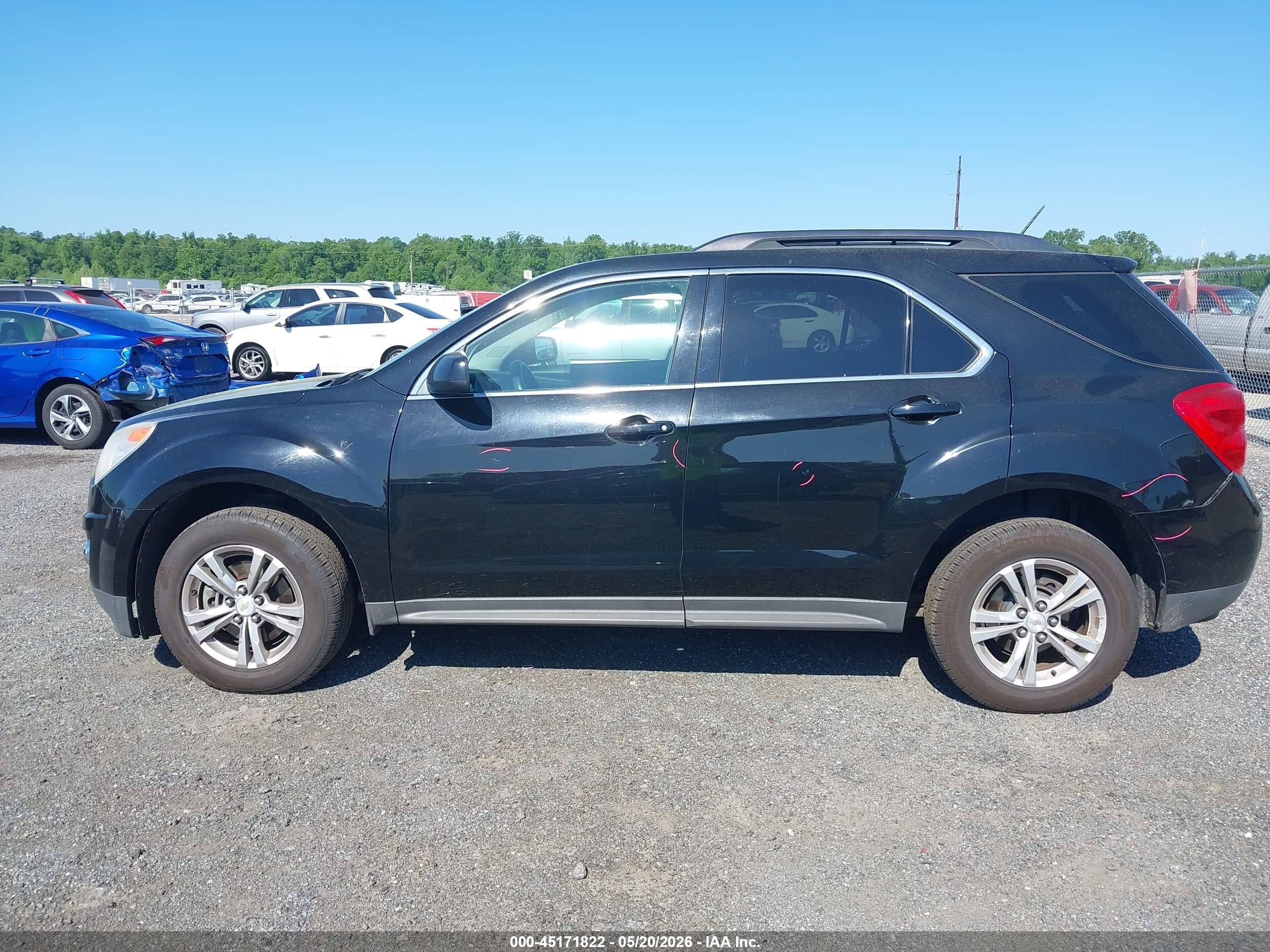 2015 Chevrolet Equinox 2lt Black vin: 2GNFLGEK5F6262754