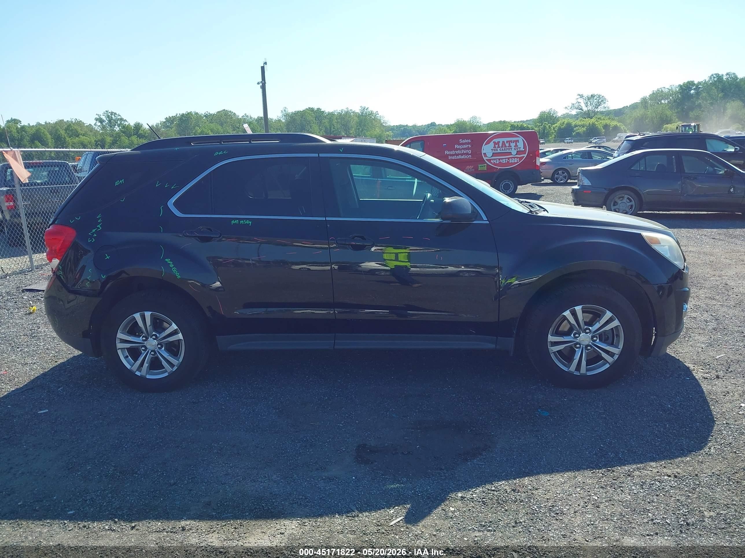 2015 Chevrolet Equinox 2lt Black vin: 2GNFLGEK5F6262754