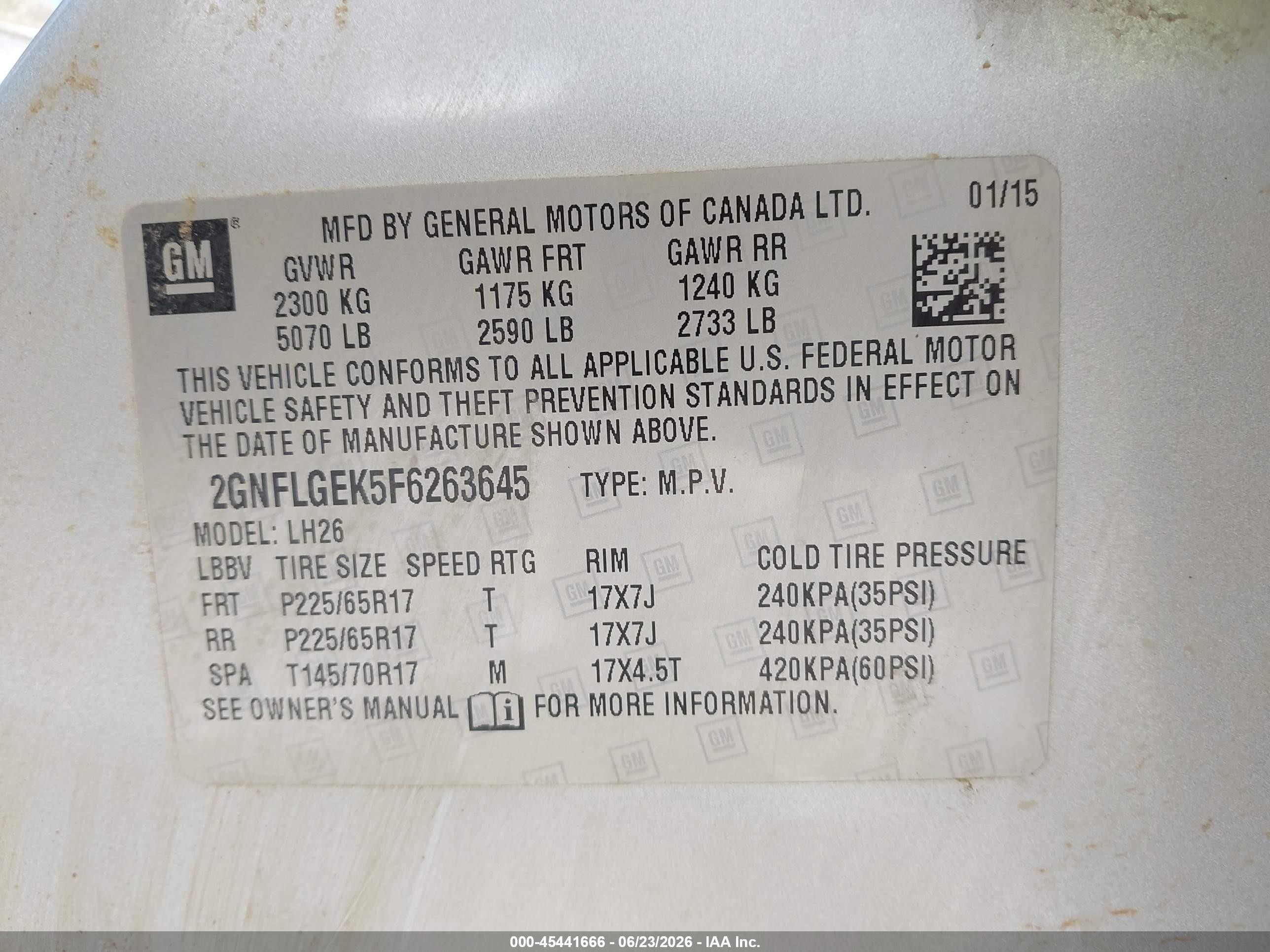 2015 Chevrolet Equinox Lt Silver vin: 2GNFLGEK5F6263645