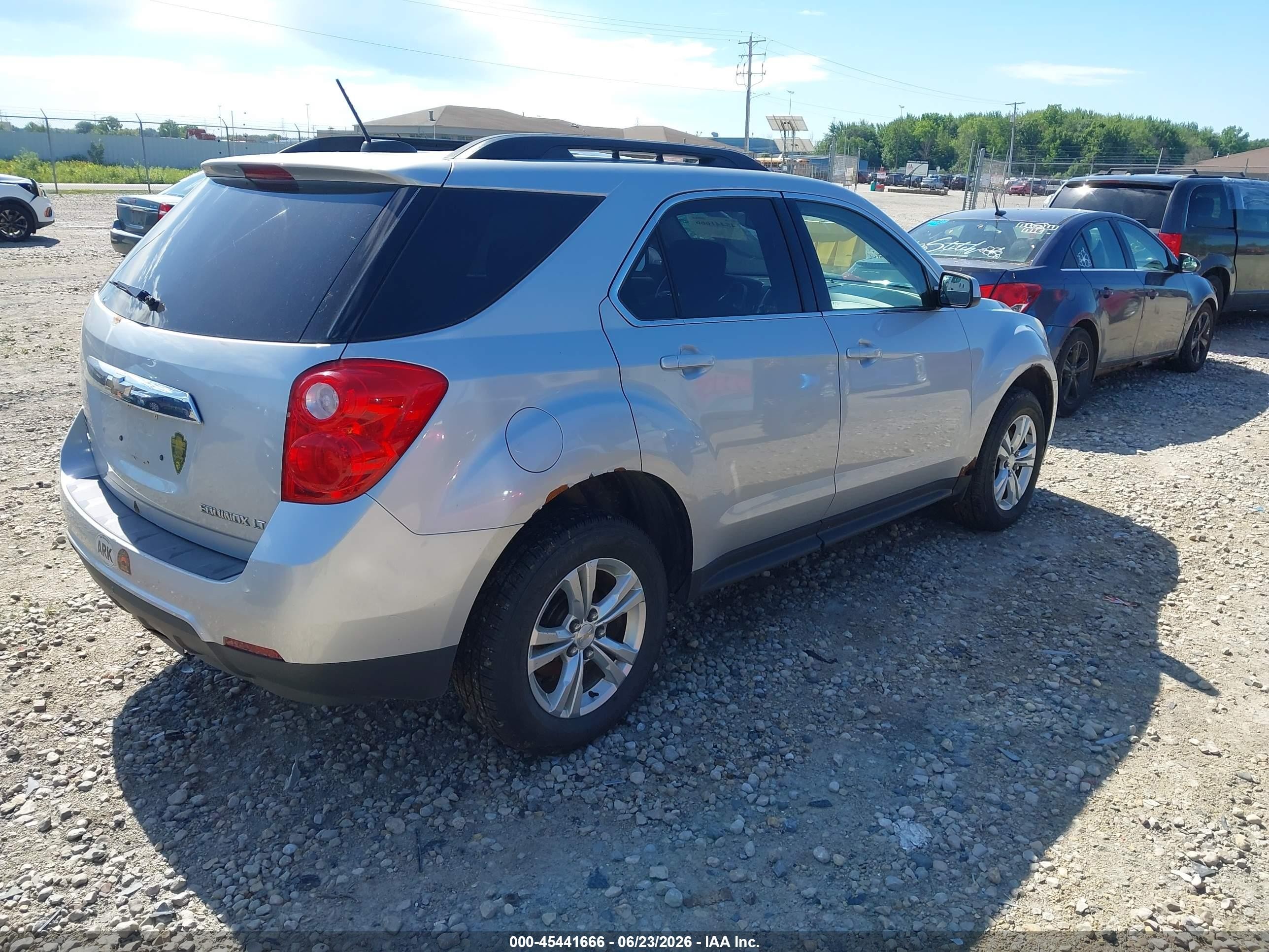 2015 Chevrolet Equinox Lt Silver vin: 2GNFLGEK5F6263645