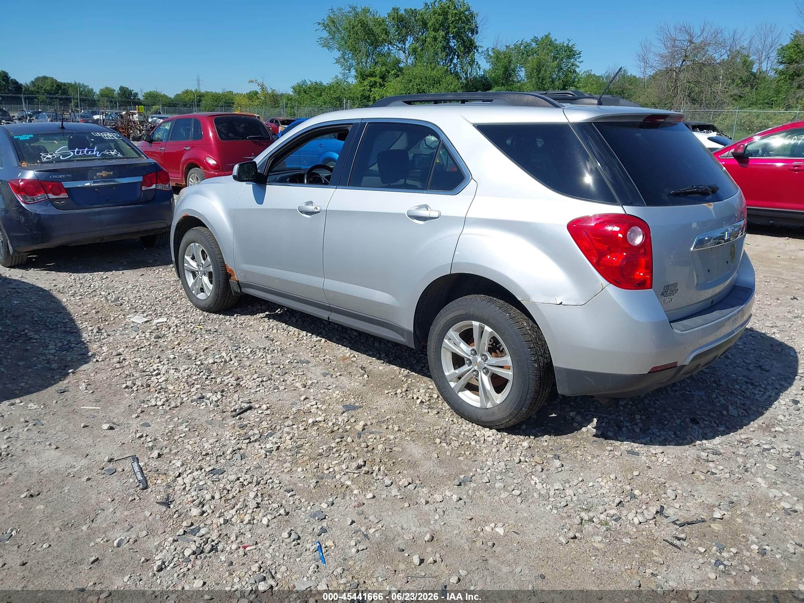 2015 Chevrolet Equinox Lt Silver vin: 2GNFLGEK5F6263645