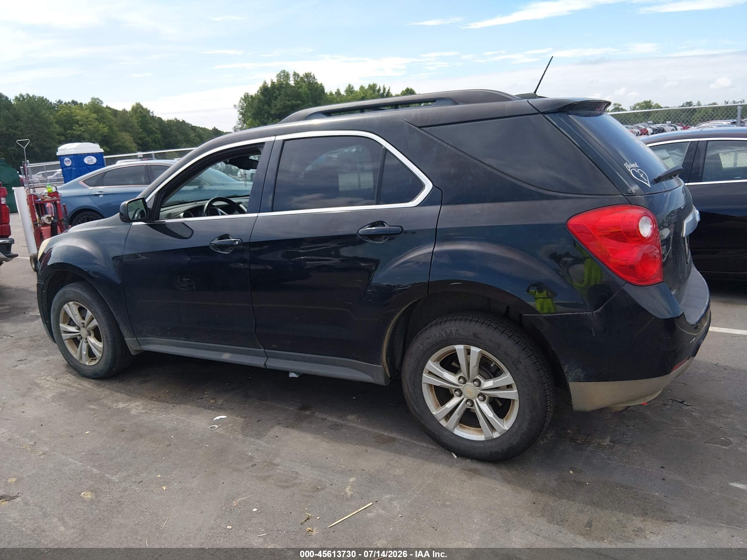 2015 Chevrolet Equinox Lt Black vin: 2GNFLGEK5F6303139