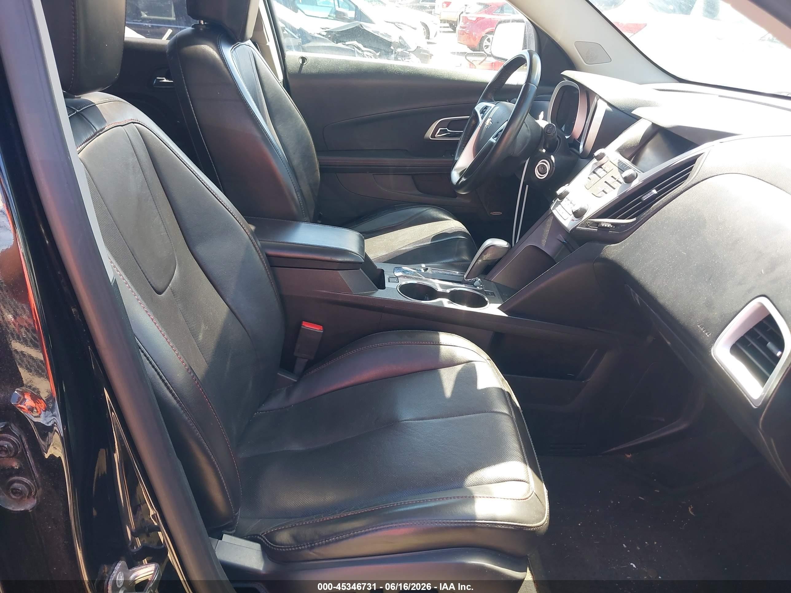 2015 Chevrolet Equinox Lt Black vin: 2GNFLGEK5F6347867