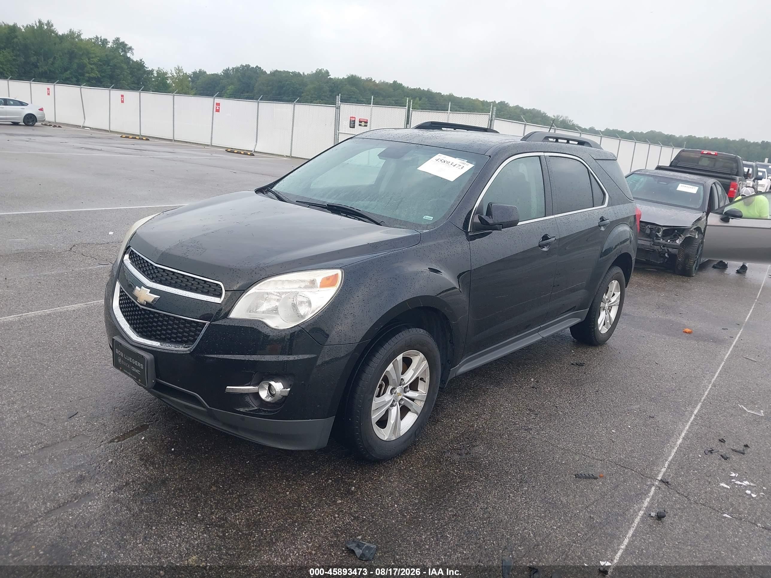 2015 Chevrolet Equinox Lt Black vin: 2GNFLGEK5F6350641