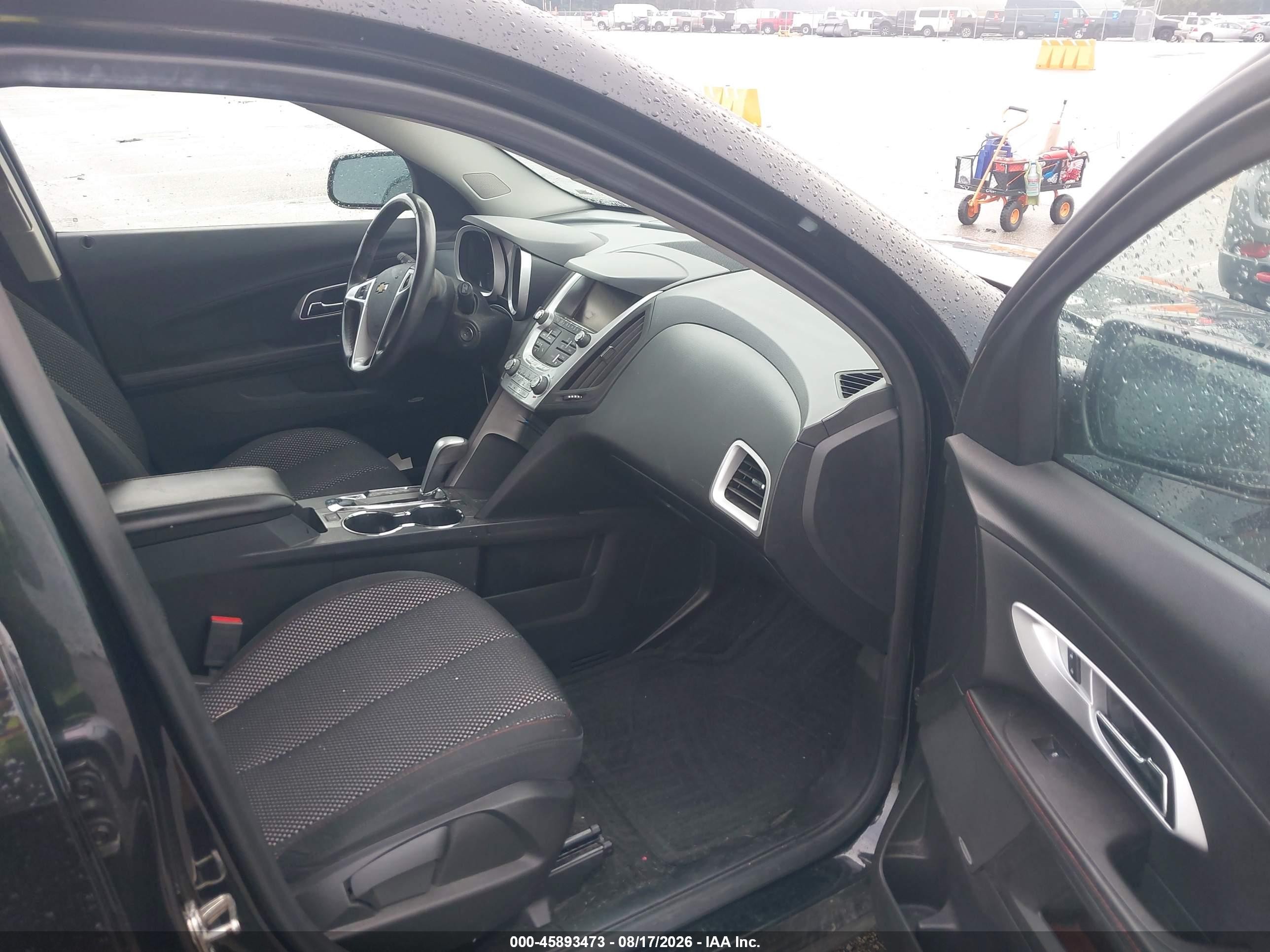 2015 Chevrolet Equinox Lt Black vin: 2GNFLGEK5F6350641
