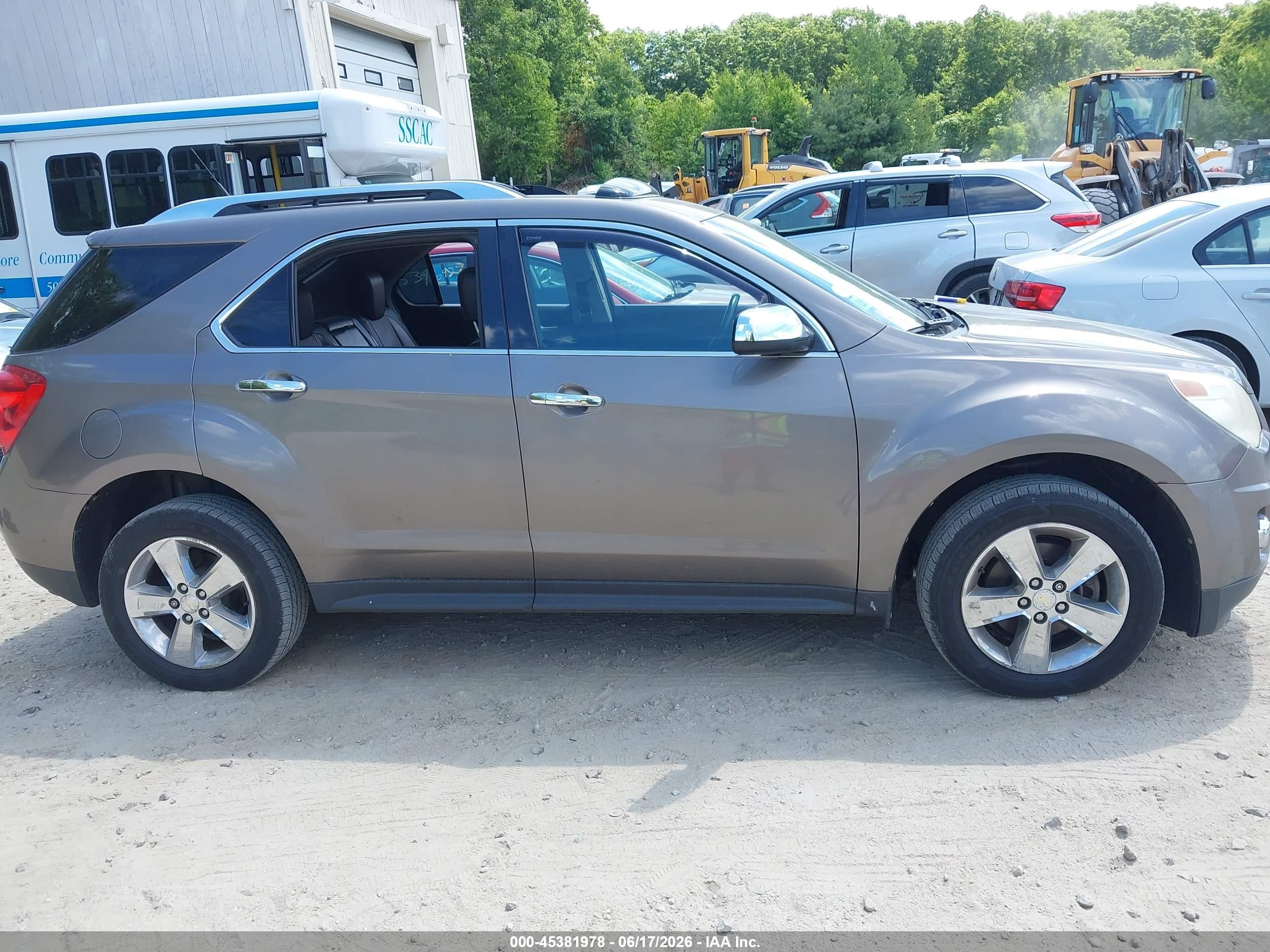 2012 Chevrolet Equinox Ltz Champagne vin: 2GNFLGEK6C6304599