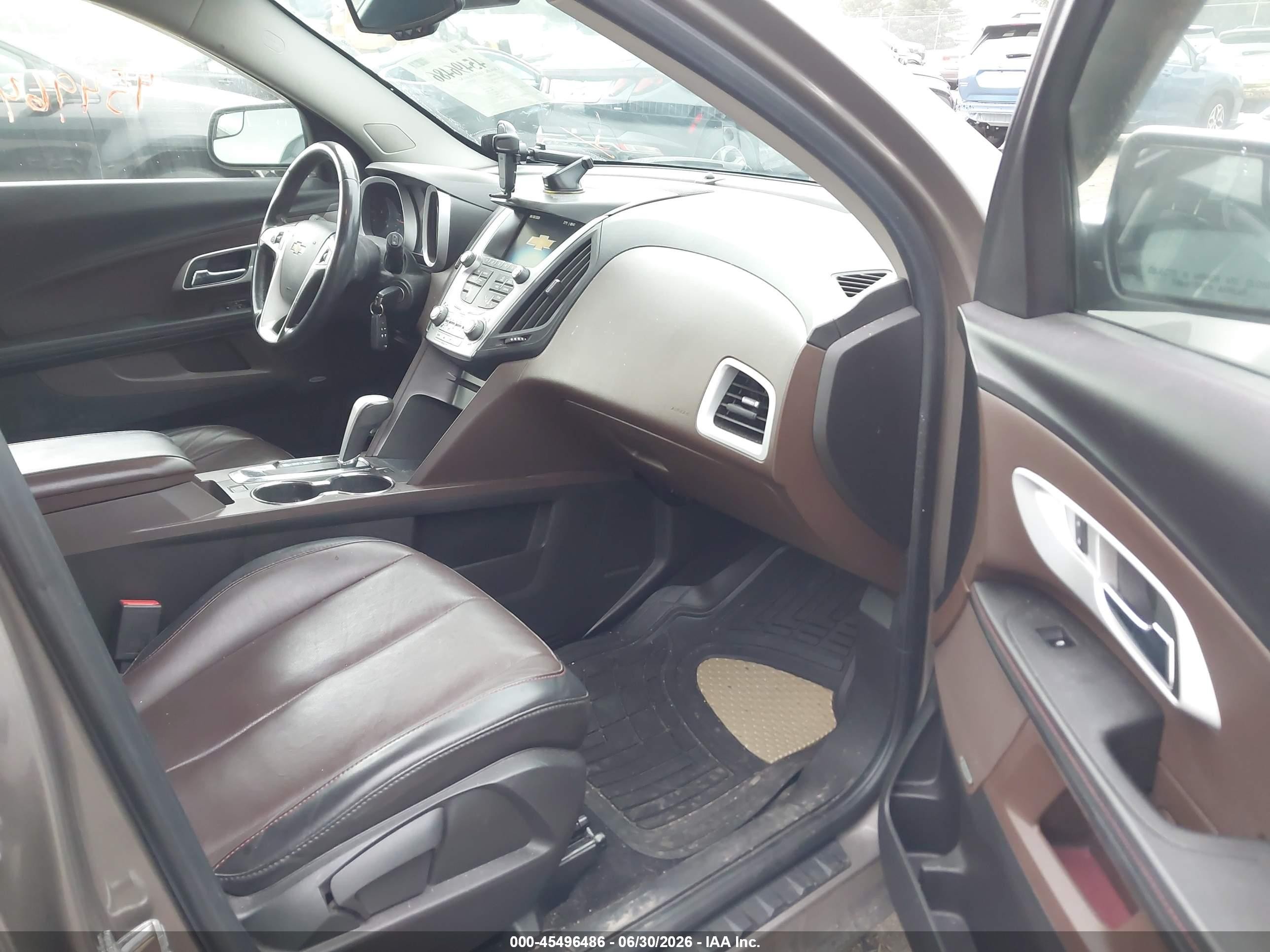 2012 Chevrolet Equinox Ltz Gray vin: 2GNFLGEK6C6304764