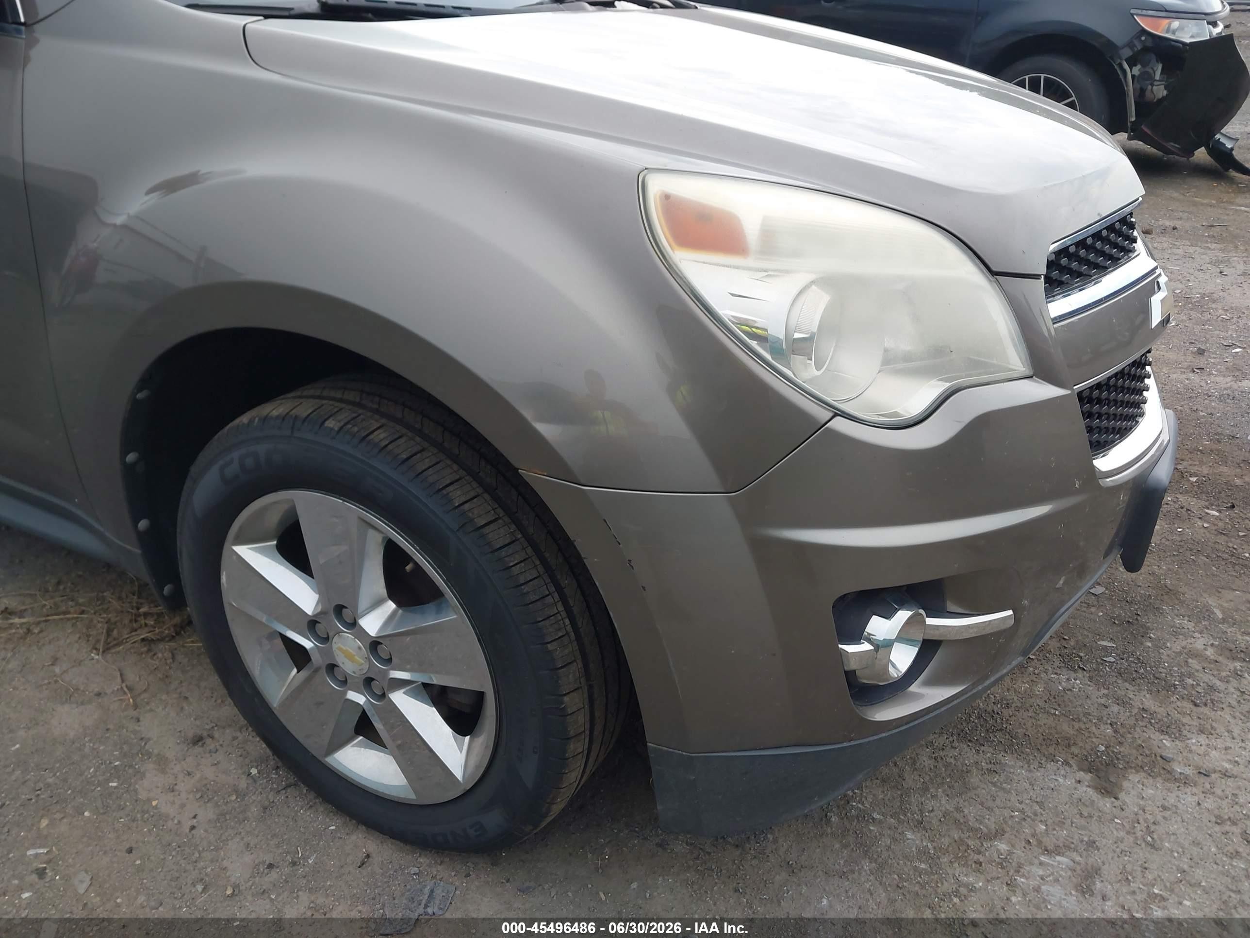 2012 Chevrolet Equinox Ltz Gray vin: 2GNFLGEK6C6304764