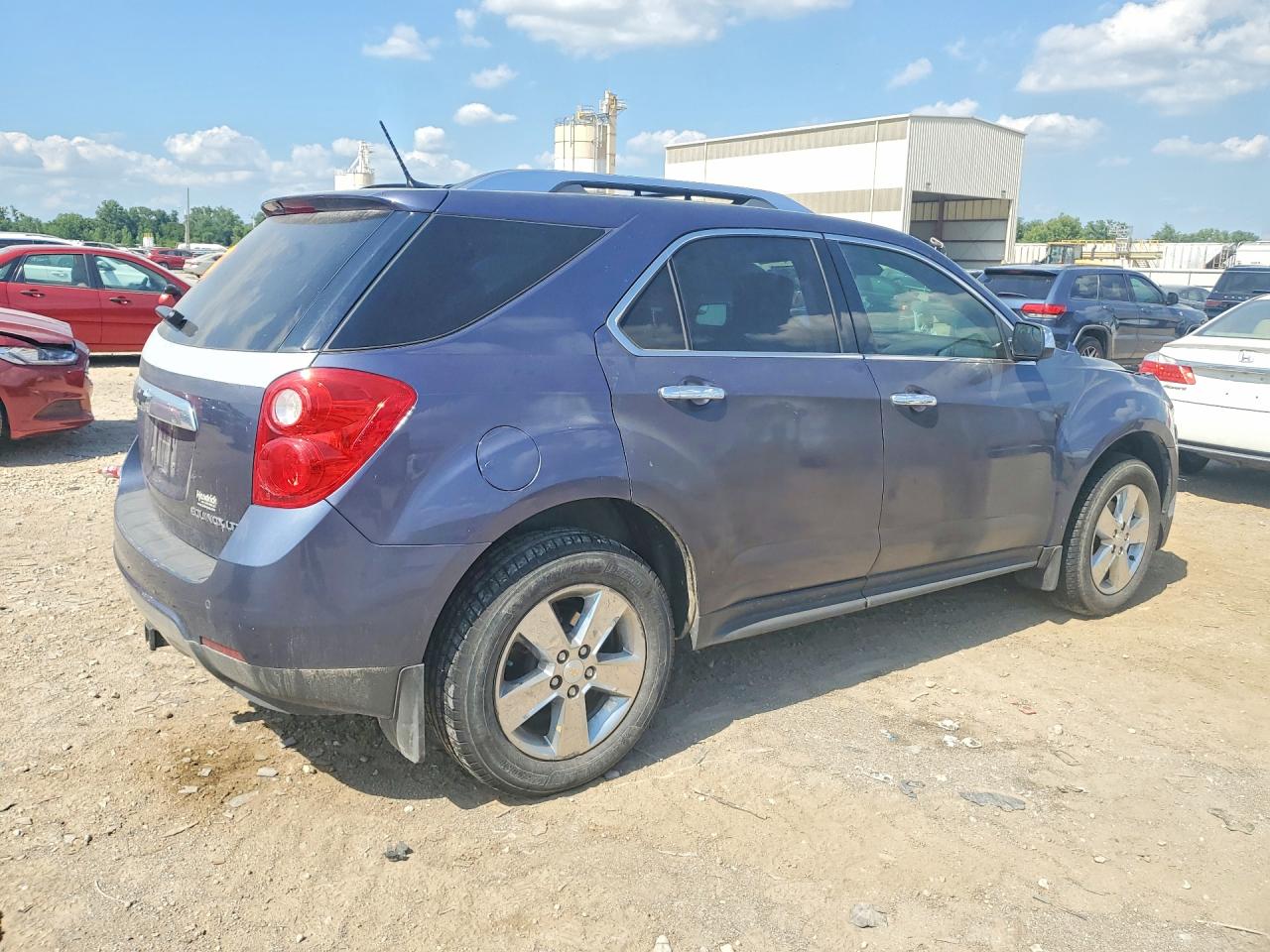 2013 Chevrolet Equinox Ltz Blue vin: 2GNFLGEK6D6432634