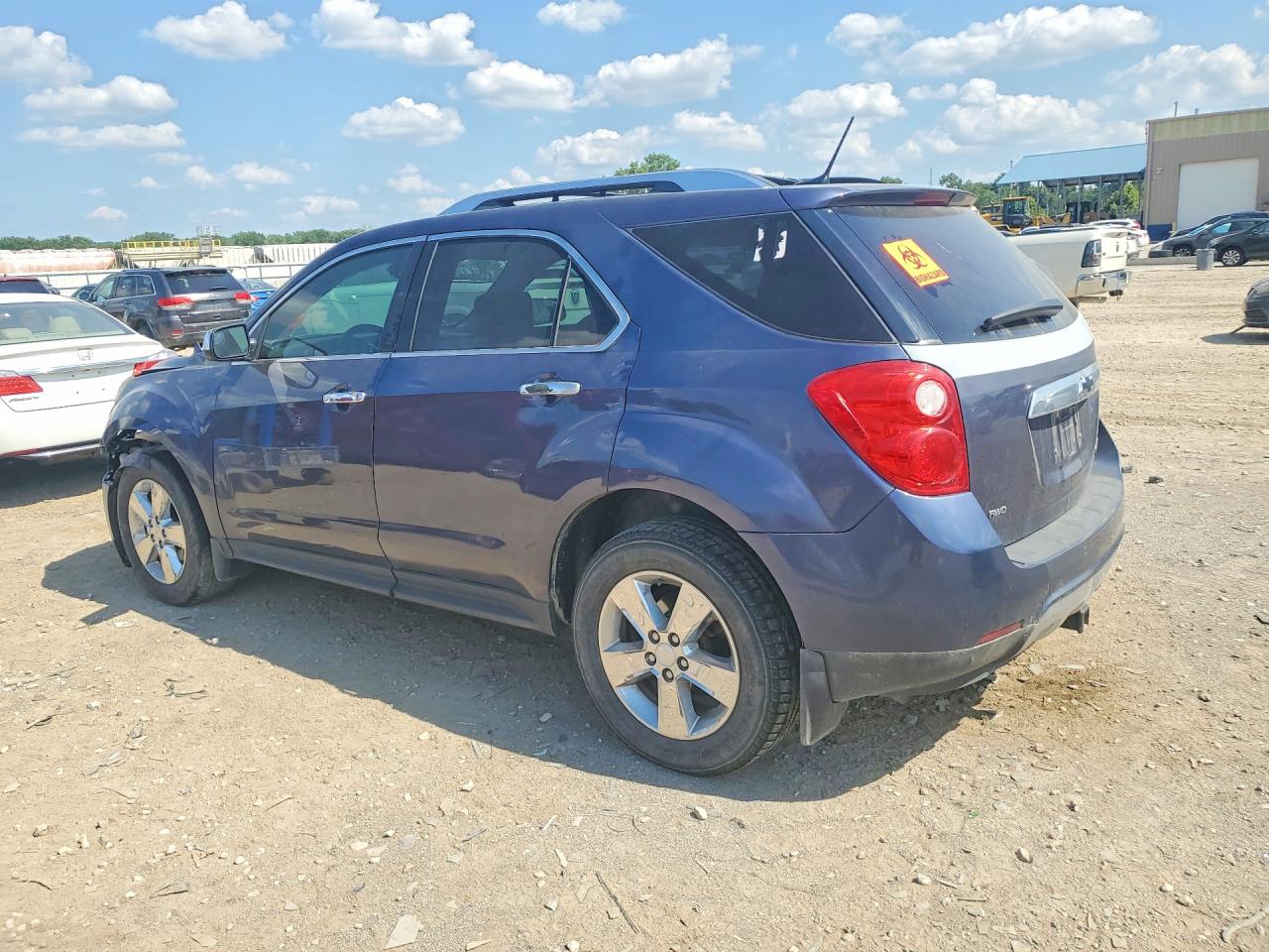 2013 Chevrolet Equinox Ltz Blue vin: 2GNFLGEK6D6432634
