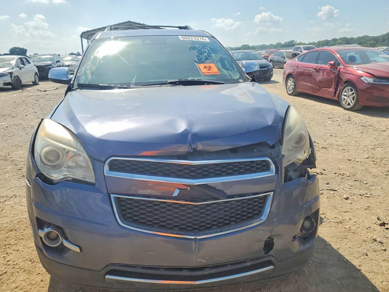2013 Chevrolet Equinox Ltz Blue vin: 2GNFLGEK6D6432634