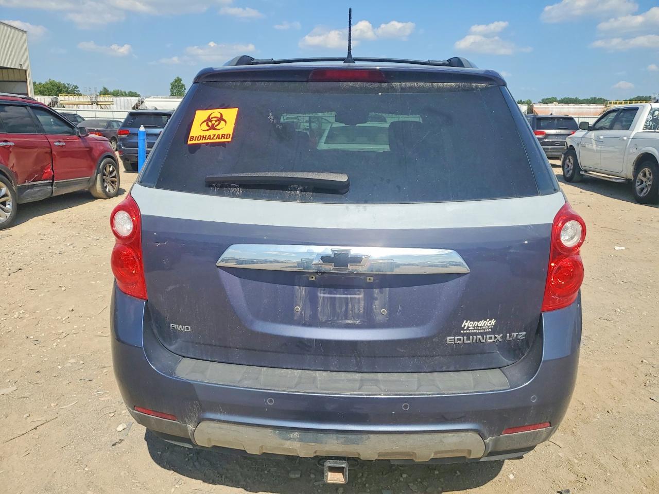 2013 Chevrolet Equinox Ltz Blue vin: 2GNFLGEK6D6432634