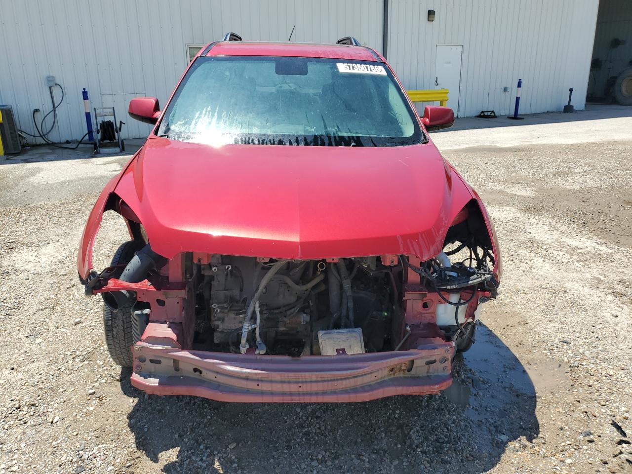 2014 Chevrolet Equinox Lt Красный vin: 2GNFLGEK6E6101666 Damage: Grille, Missing, Replacement Required