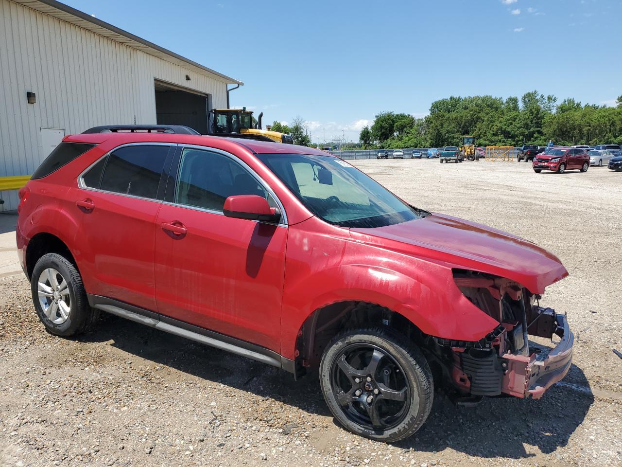 2014 Chevrolet Equinox Lt Красный vin: 2GNFLGEK6E6101666 Damage: Spare Tire, Worn, Replacement Required
