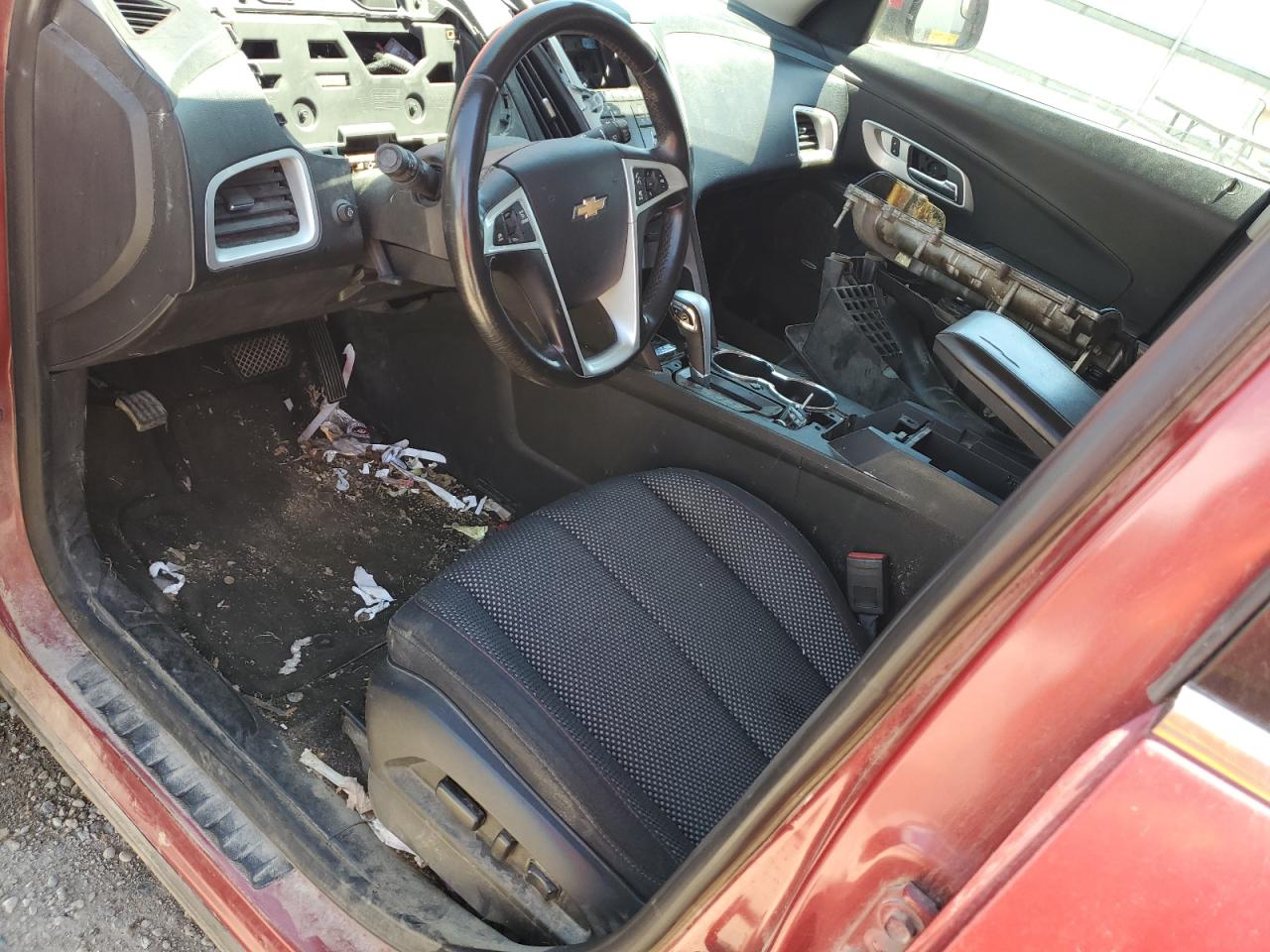 2014 Chevrolet Equinox Lt Красный vin: 2GNFLGEK6E6101666 Damage: Front Center Armrest, Worn, Replacement Required