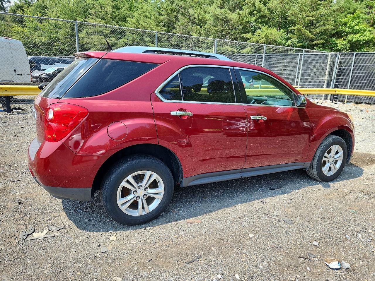 2012 Chevrolet Equinox Ltz Burgundy vin: 2GNFLGEK7C6348840