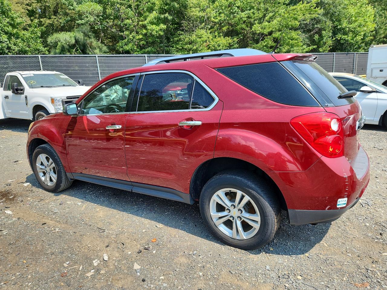 2012 Chevrolet Equinox Ltz Burgundy vin: 2GNFLGEK7C6348840