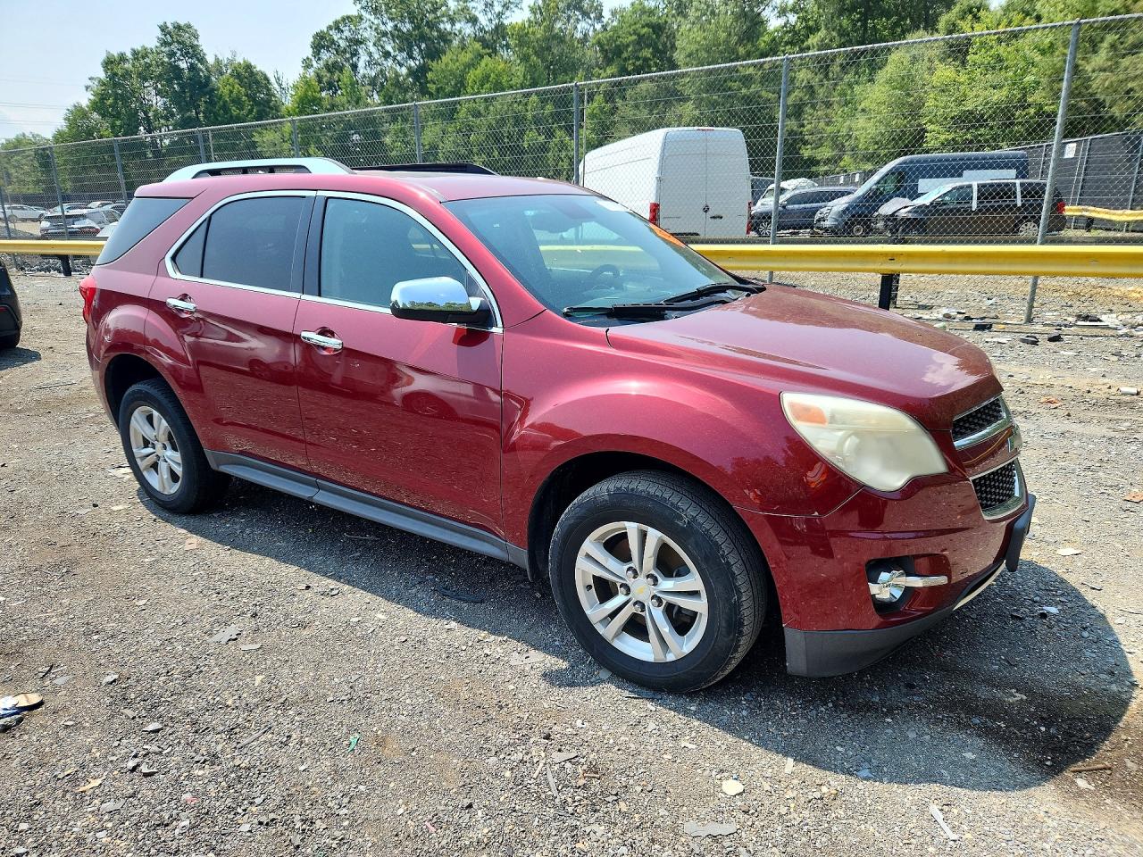 2012 Chevrolet Equinox Ltz Burgundy vin: 2GNFLGEK7C6348840