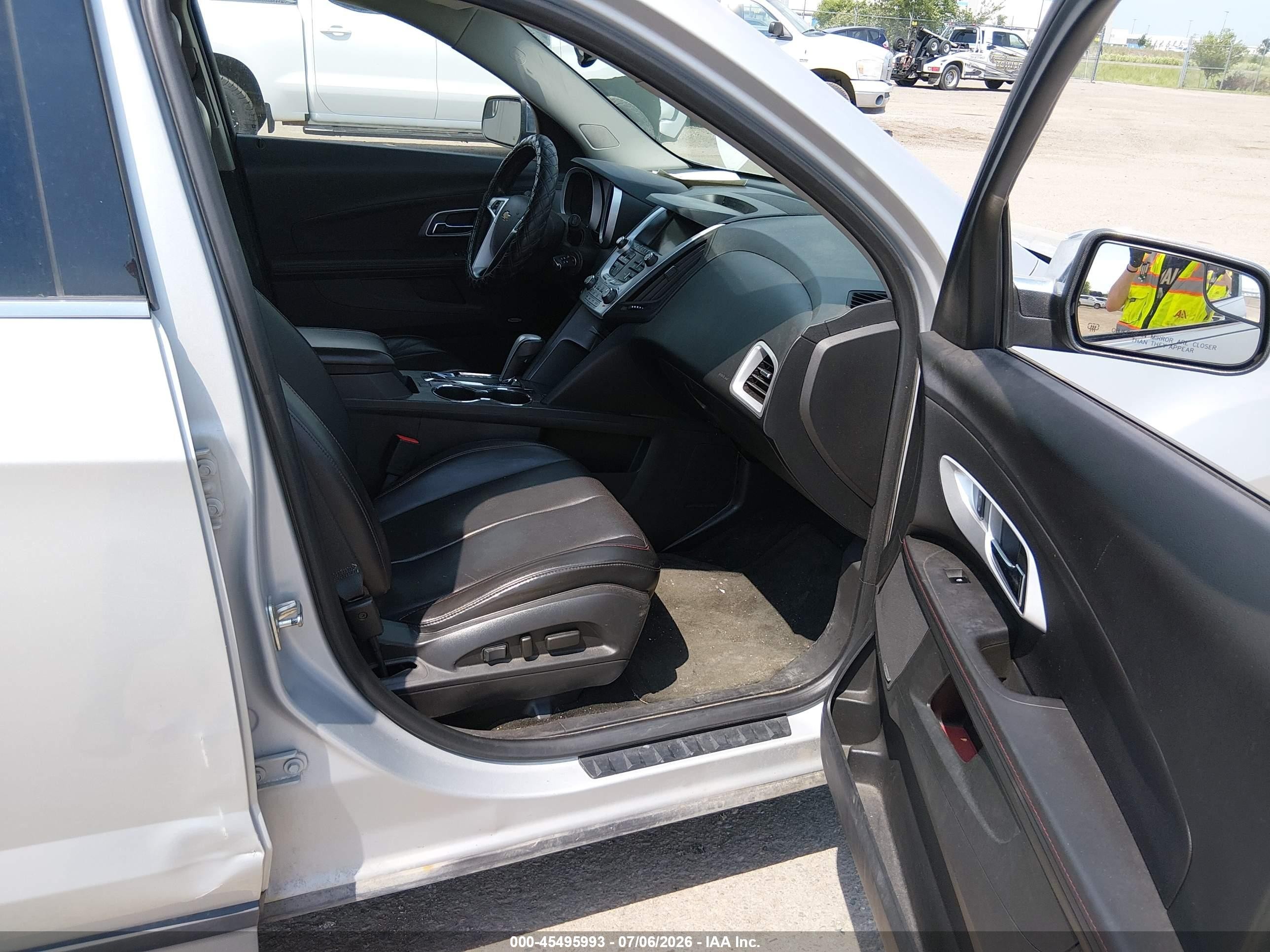 2013 Chevrolet Equinox Ltz Серебряный vin: 2GNFLGEK7D6261229