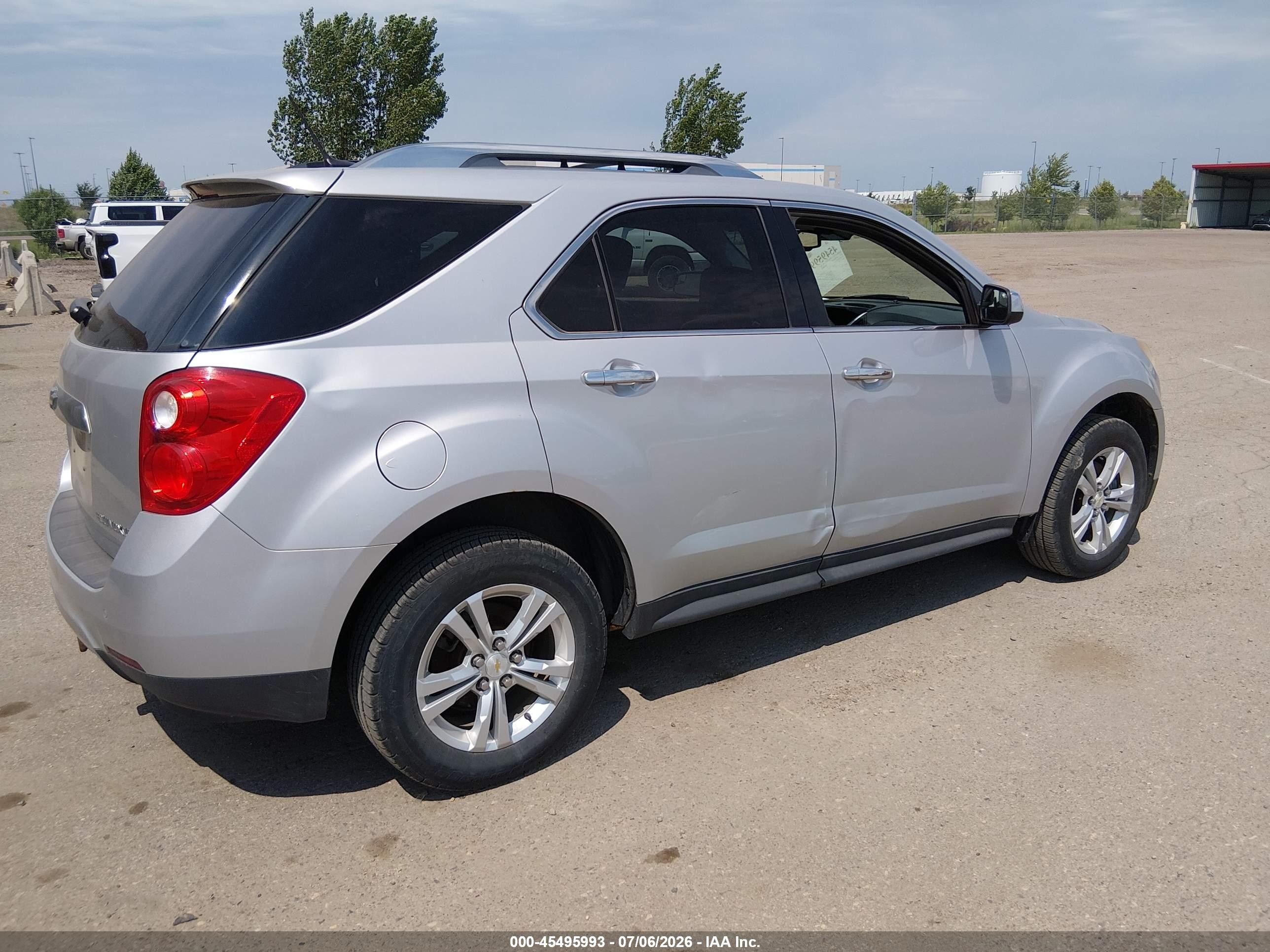 2013 Chevrolet Equinox Ltz Серебряный vin: 2GNFLGEK7D6261229