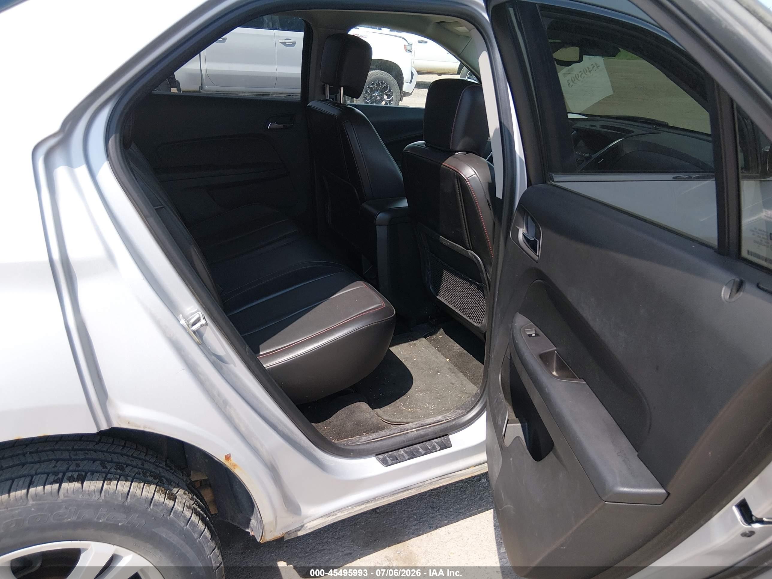 2013 Chevrolet Equinox Ltz Серебряный vin: 2GNFLGEK7D6261229