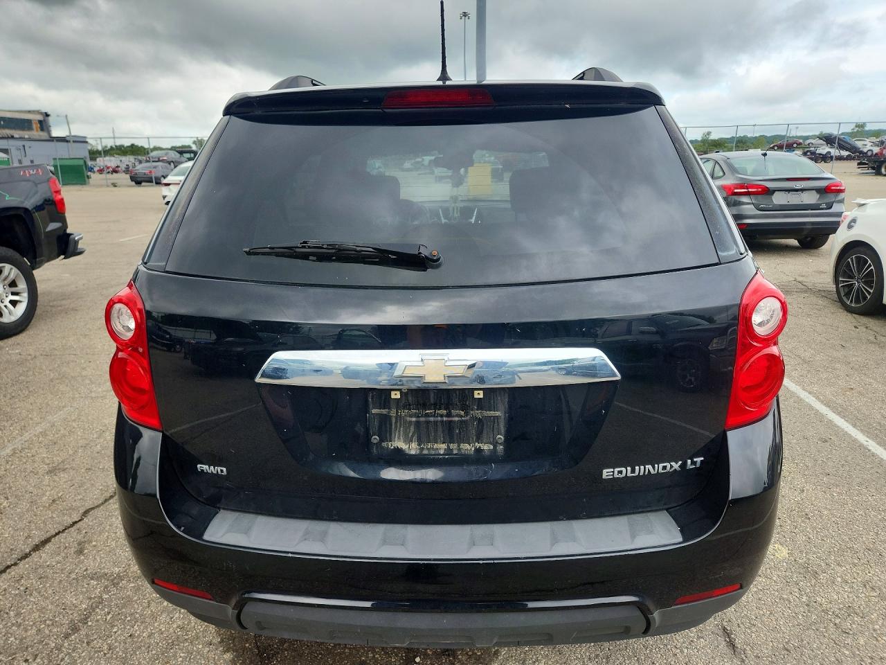 2014 Chevrolet Equinox Lt Black vin: 2GNFLGEK7E6226630