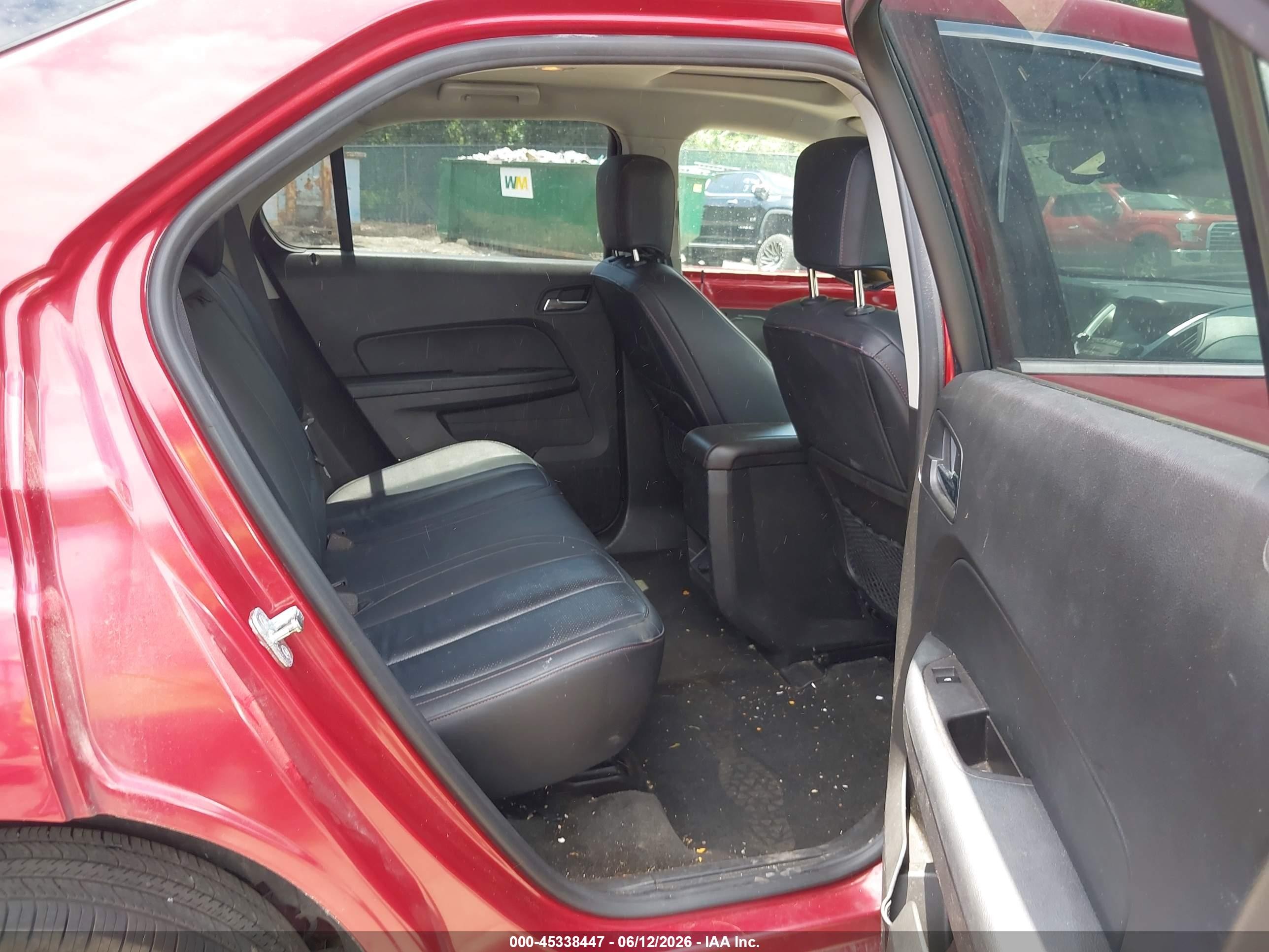 2015 Chevrolet Equinox 2lt Red vin: 2GNFLGEK7F6195400