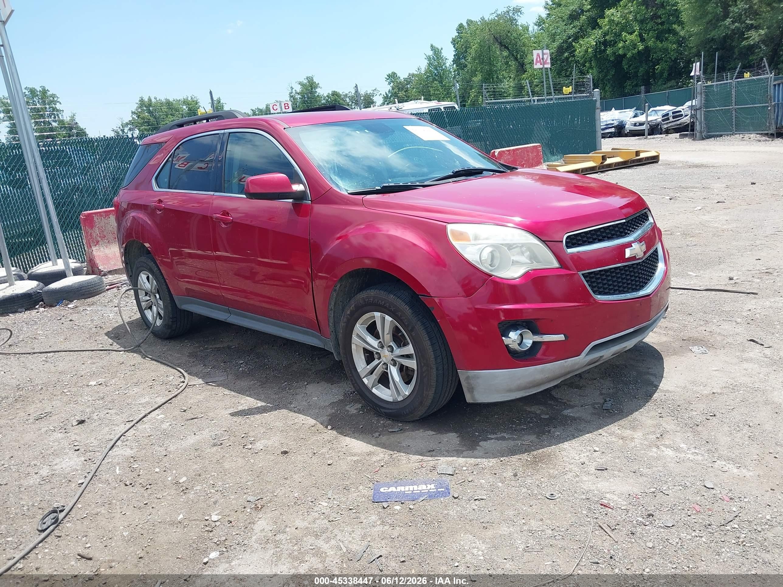 2015 Chevrolet Equinox 2lt Red vin: 2GNFLGEK7F6195400