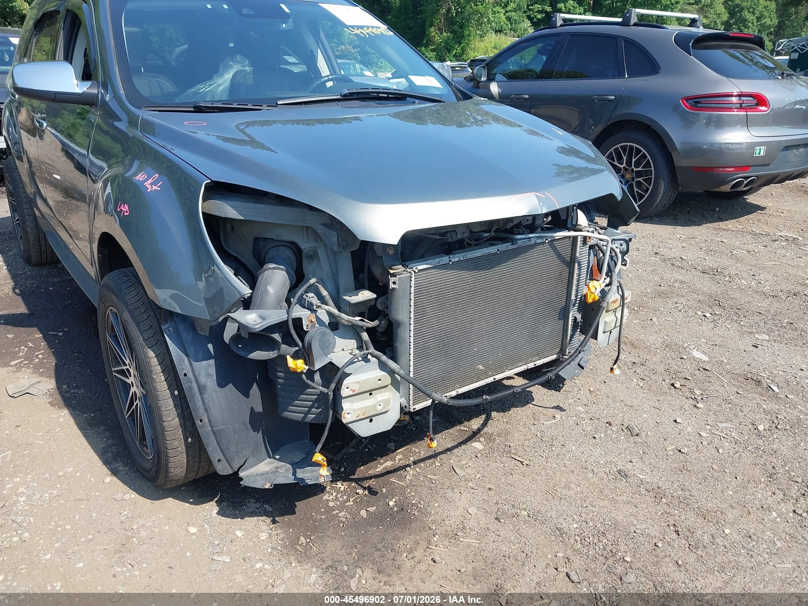 2013 Chevrolet Equinox Ltz Gray vin: 2GNFLGEK8D6135686