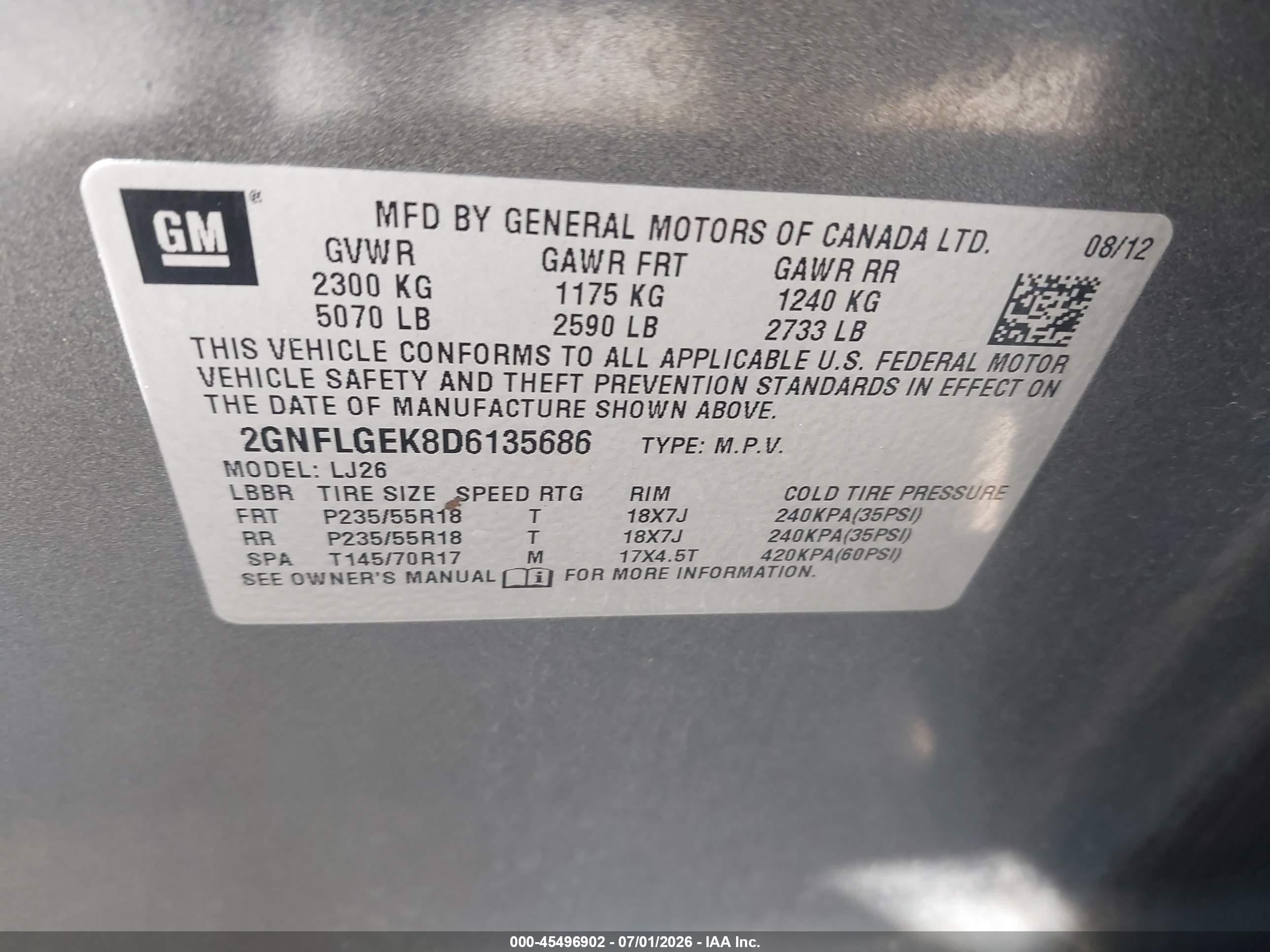 2013 Chevrolet Equinox Ltz Gray vin: 2GNFLGEK8D6135686