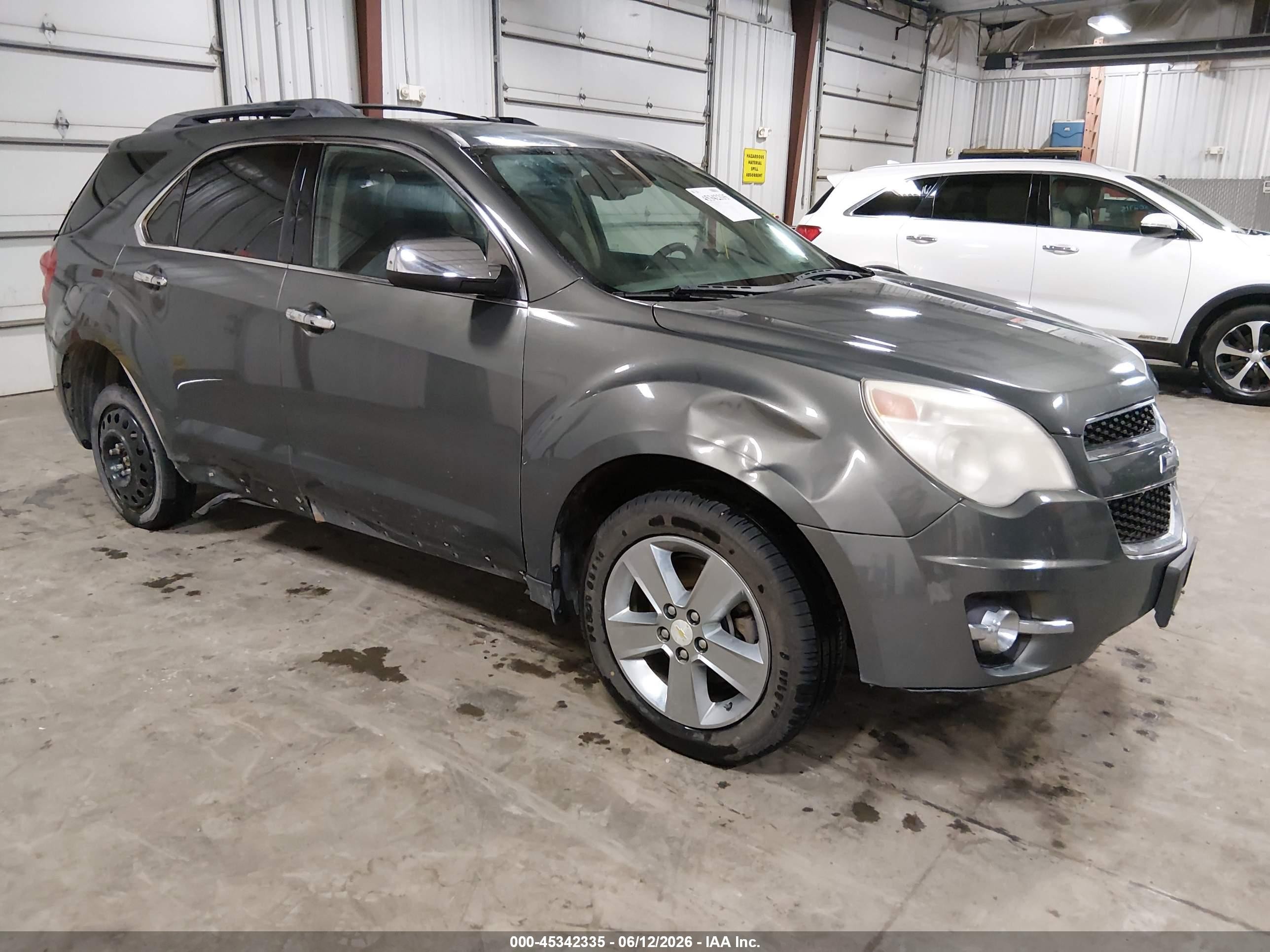 2013 Chevrolet Equinox Ltz Gray vin: 2GNFLGEK8D6332194