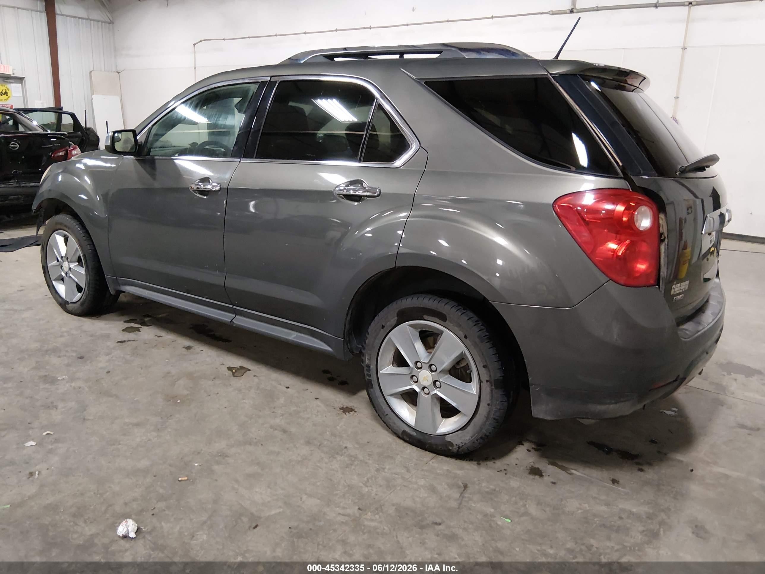 2013 Chevrolet Equinox Ltz Gray vin: 2GNFLGEK8D6332194